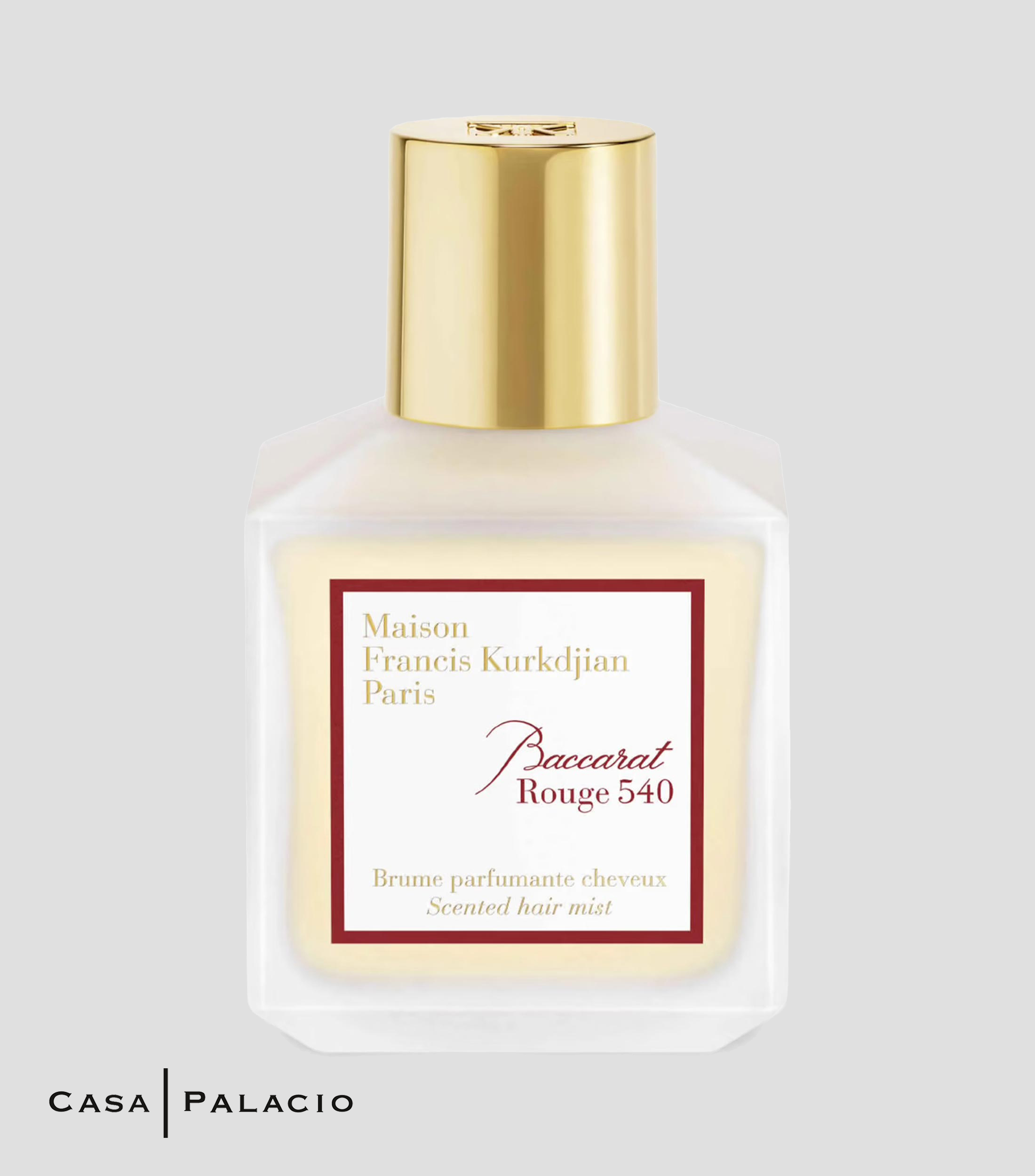 Bruma perfumante para el cabello Baccarat Rouge 540, 70 ml