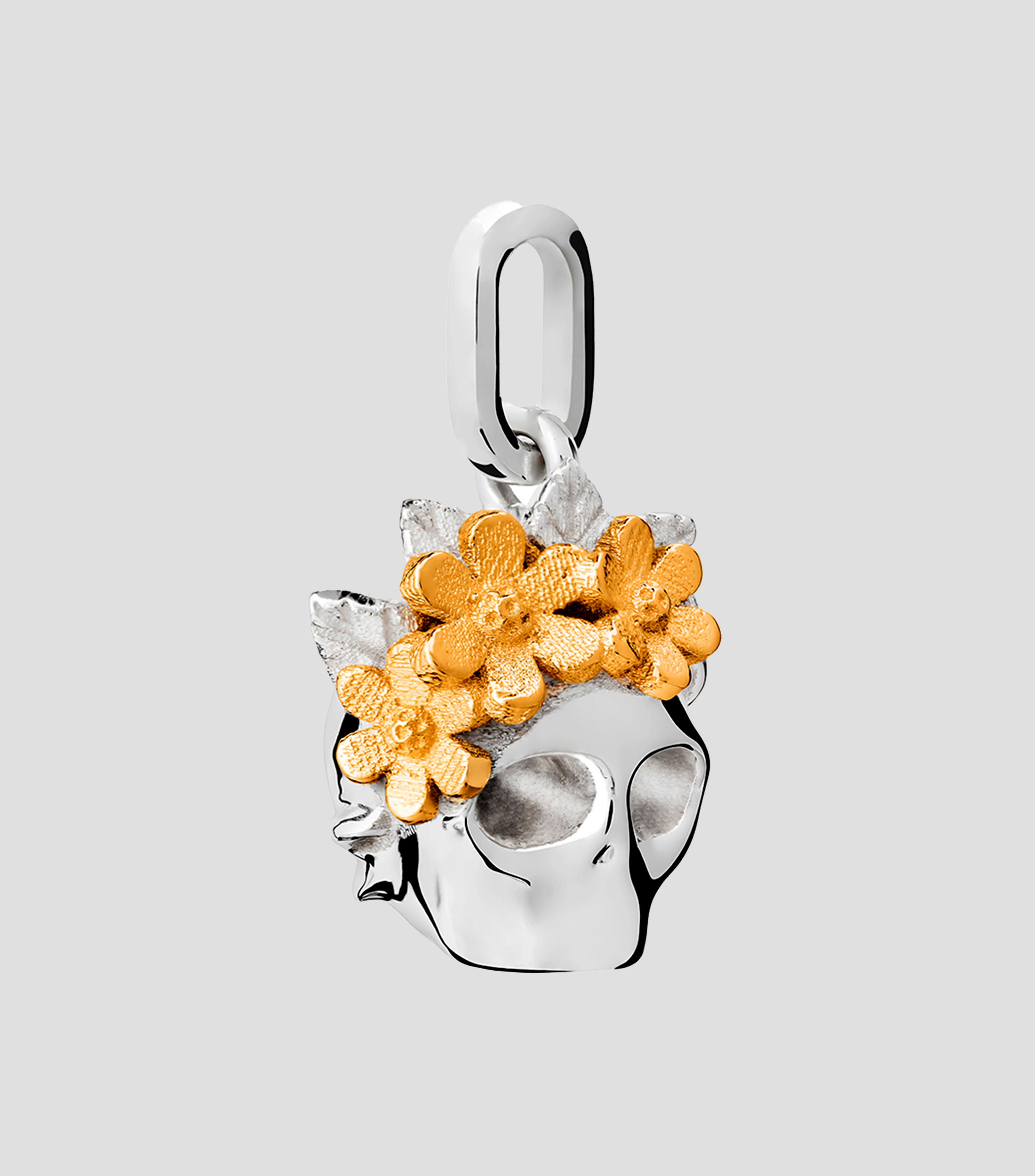Charm Calavera Flores Unisex