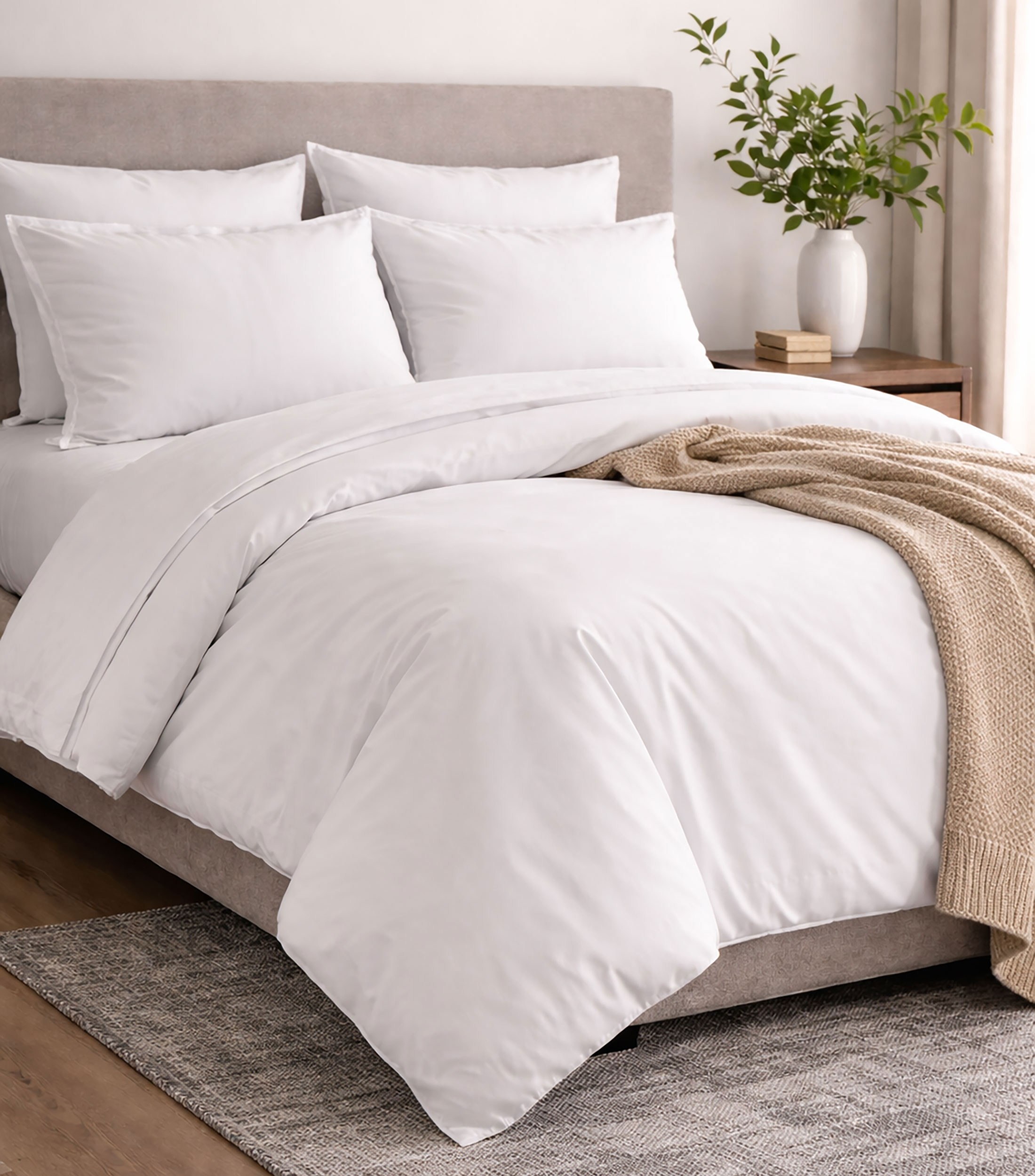 Funda para duvet individual de algodón Supreme