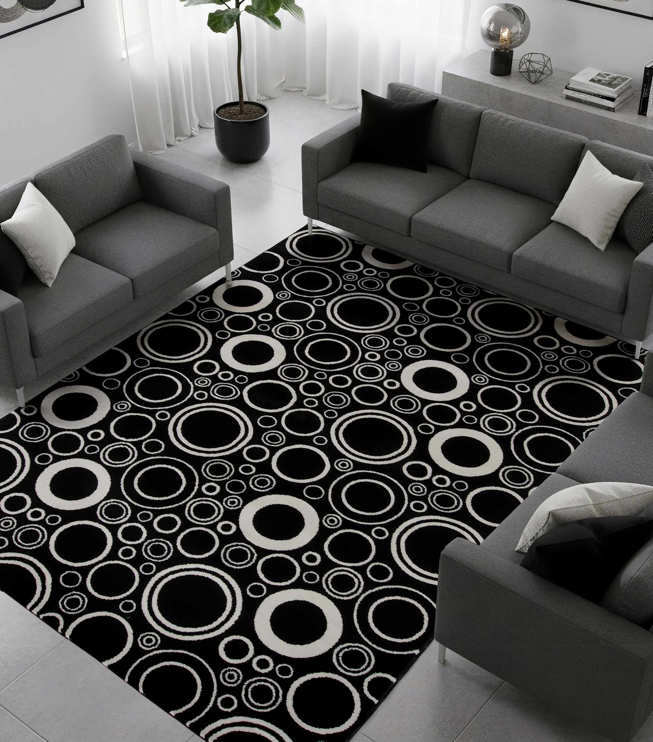 Tapete Decorativo Jackson en Polipropileno 340 x 240 cm