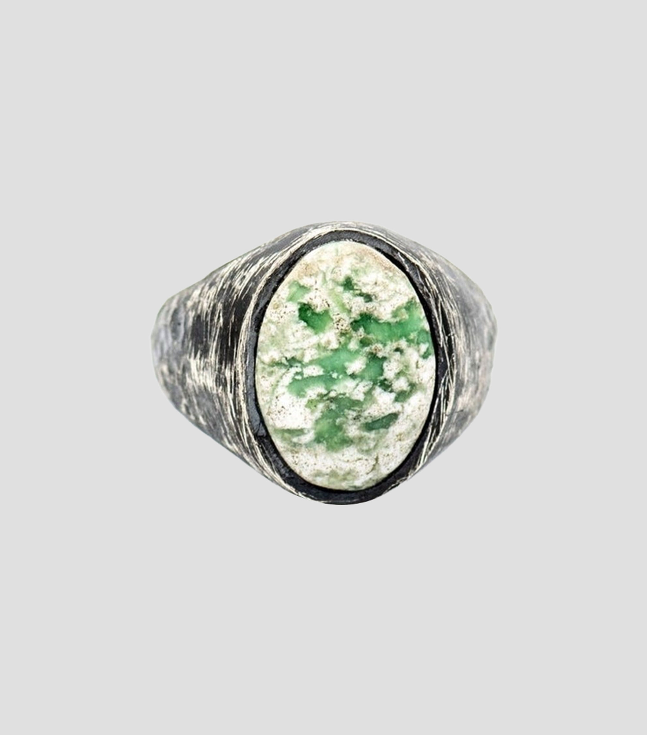 Anillo en plata .925 con ágata Unisex