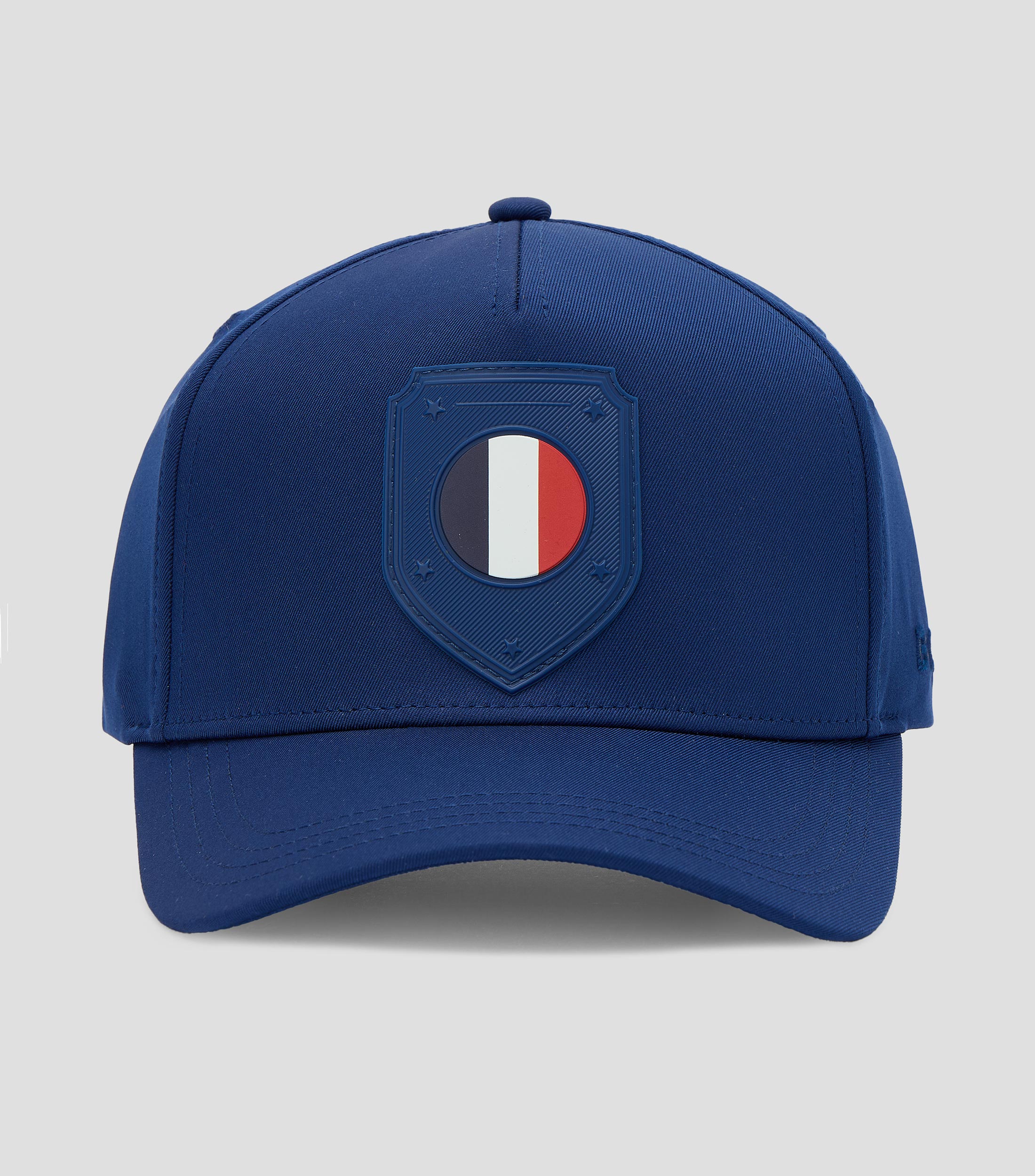 Gorra con escudo de Francia azul marino Hombre