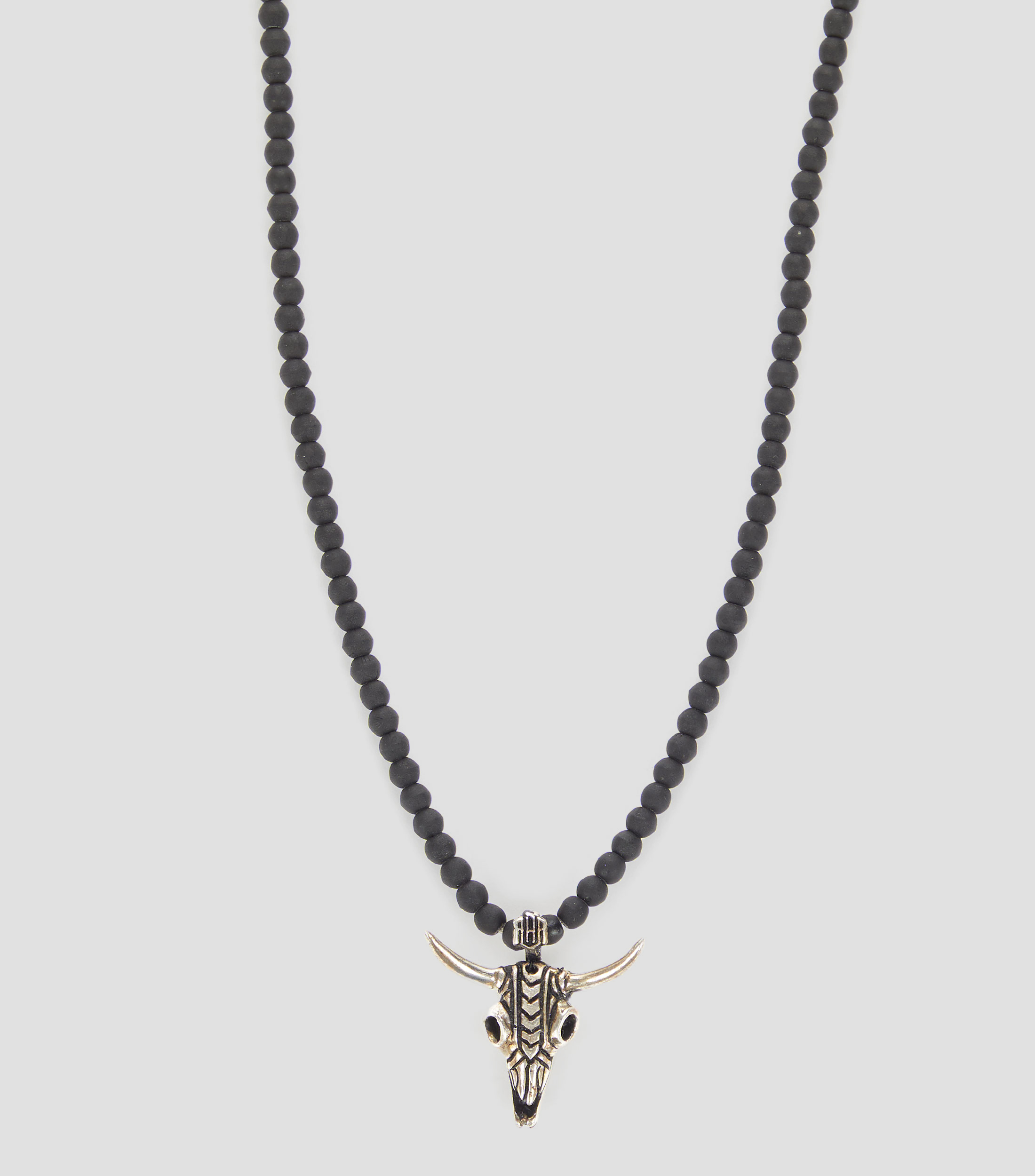 Collar con Dije Craneo de Toro Hombre