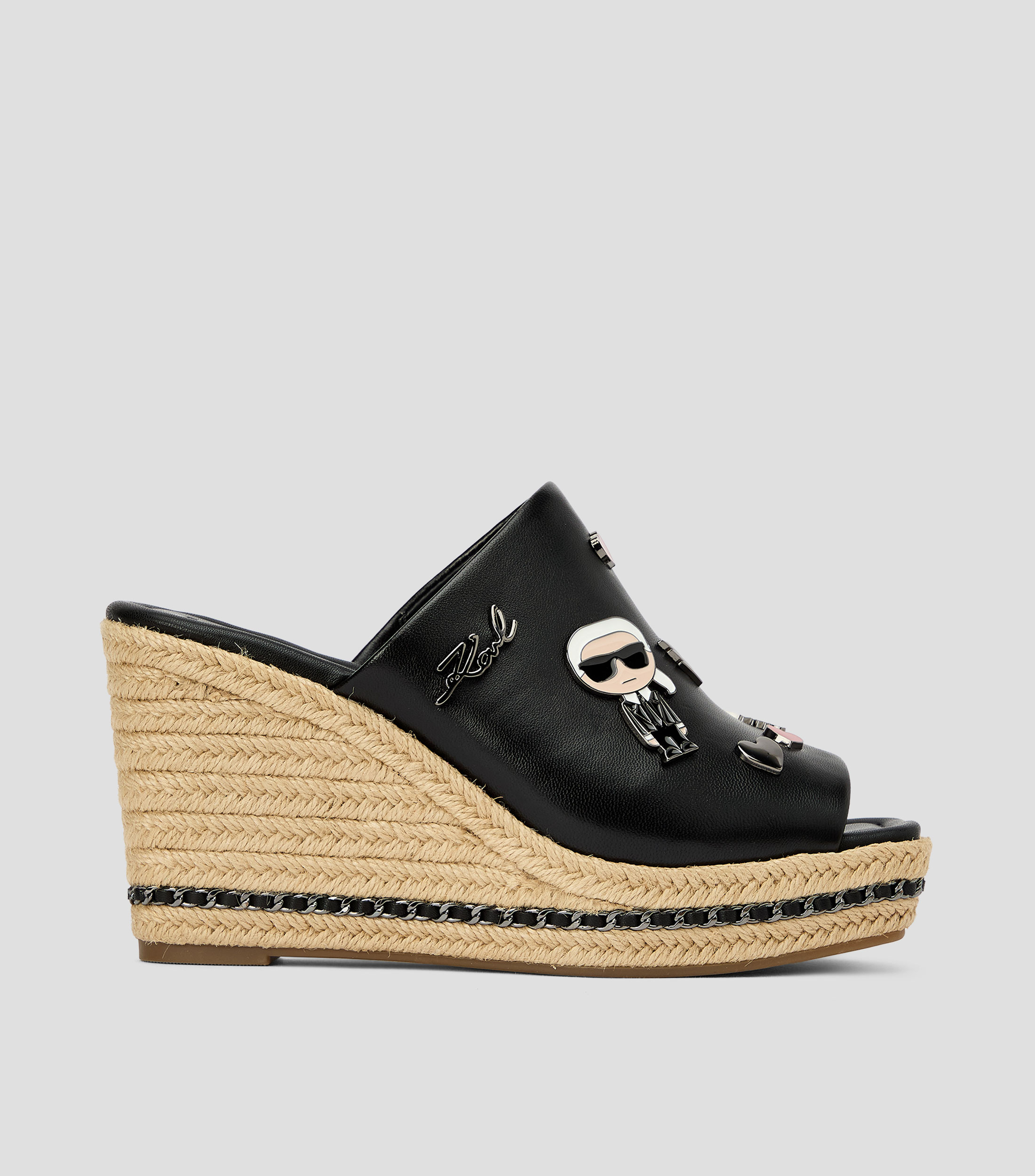 Sandalias con tacón alto de cuña Corissa Mujer