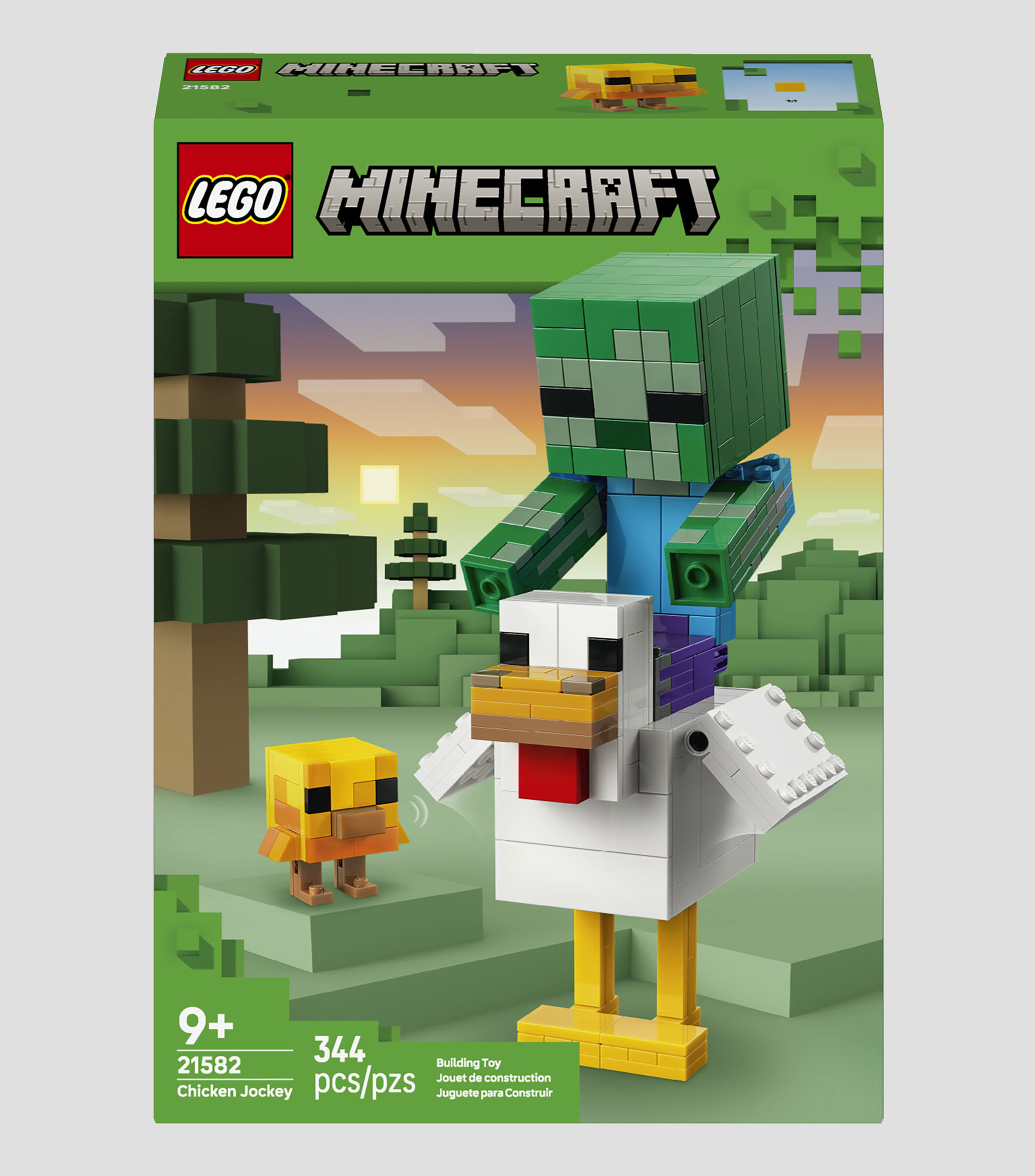 Lego Minecraft Gallina Jockey 21582