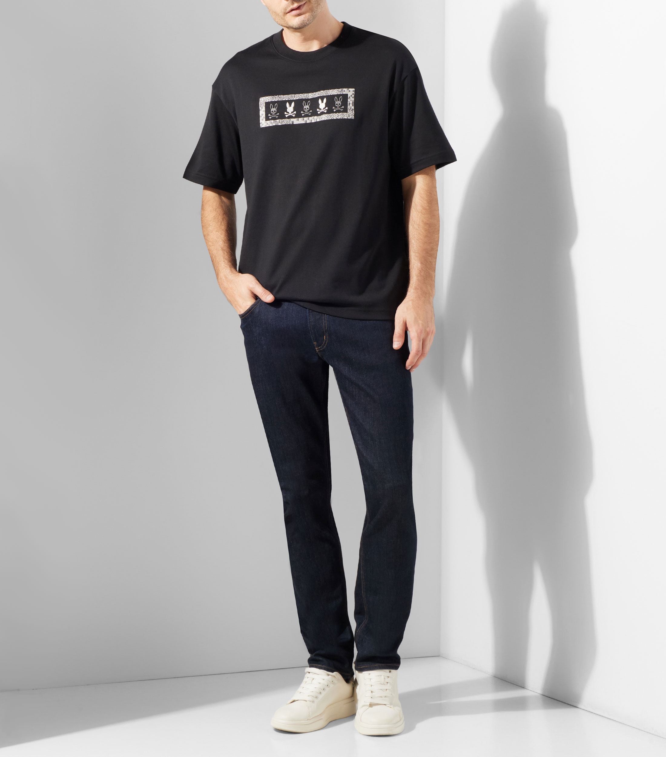 Playera cuello redondo manga corta fantasía Hombre