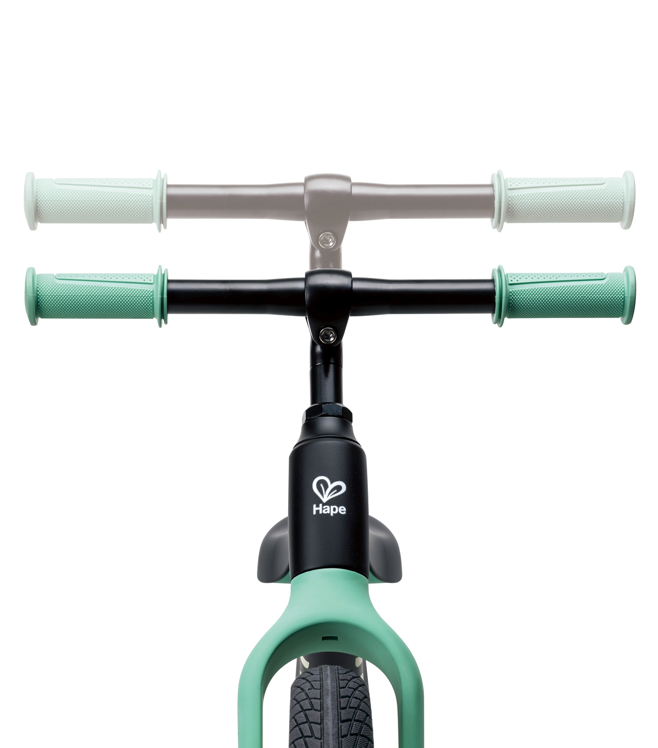 Bicicleta para bebé de equilibrio ligera sin pedales, verde
