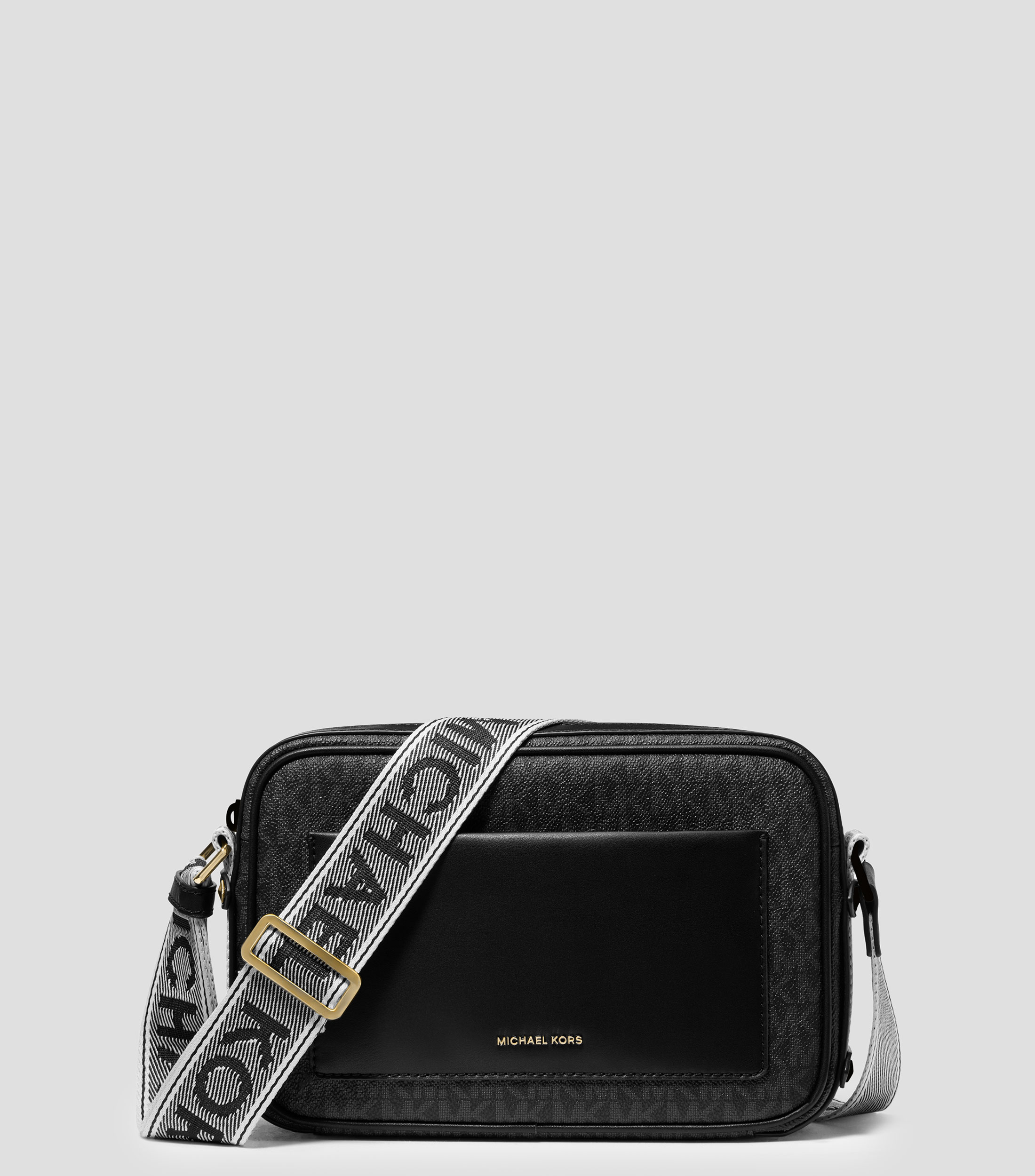 Bolsa crossbody con monogram Mujer