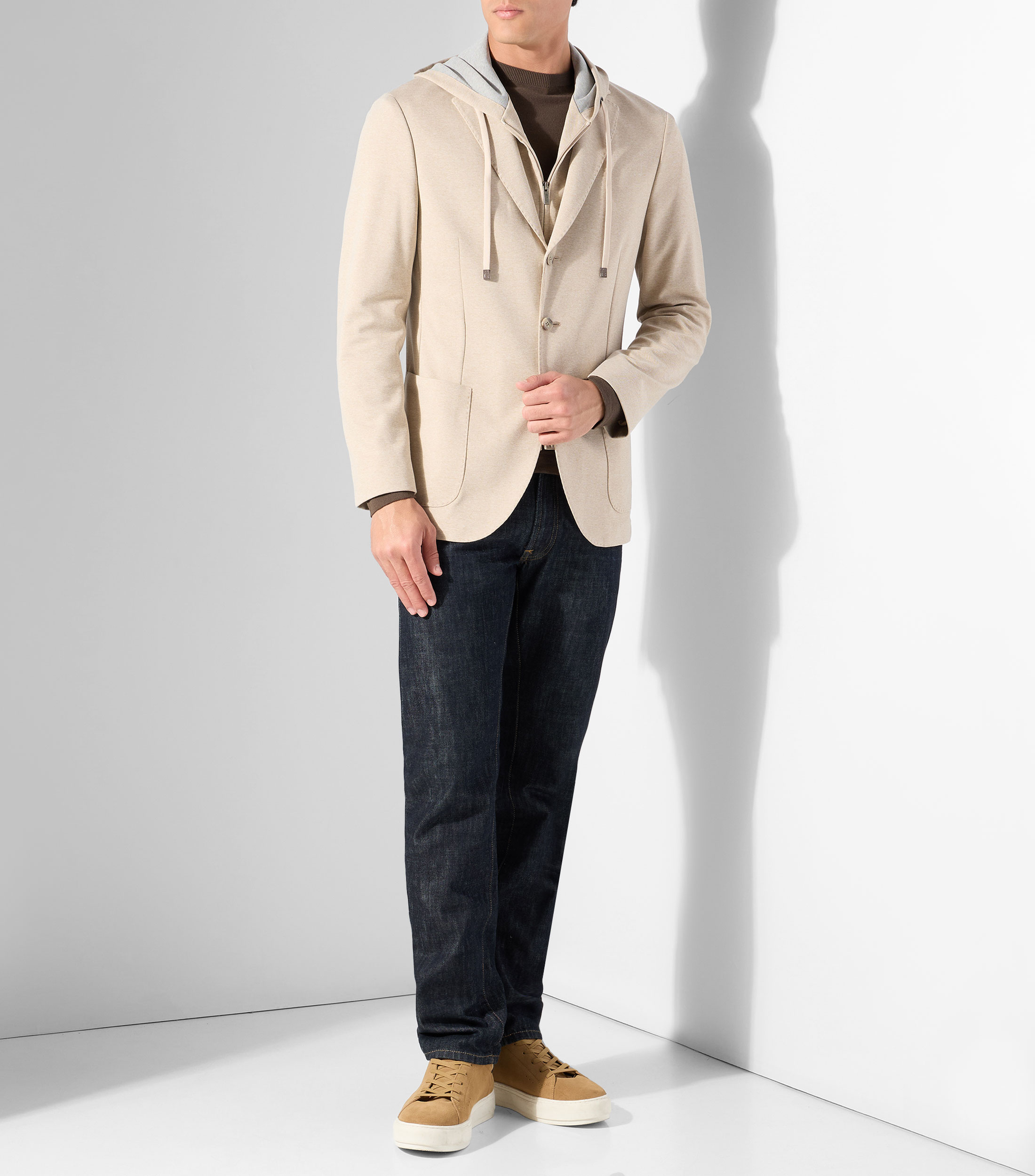 Saco liso Hombre