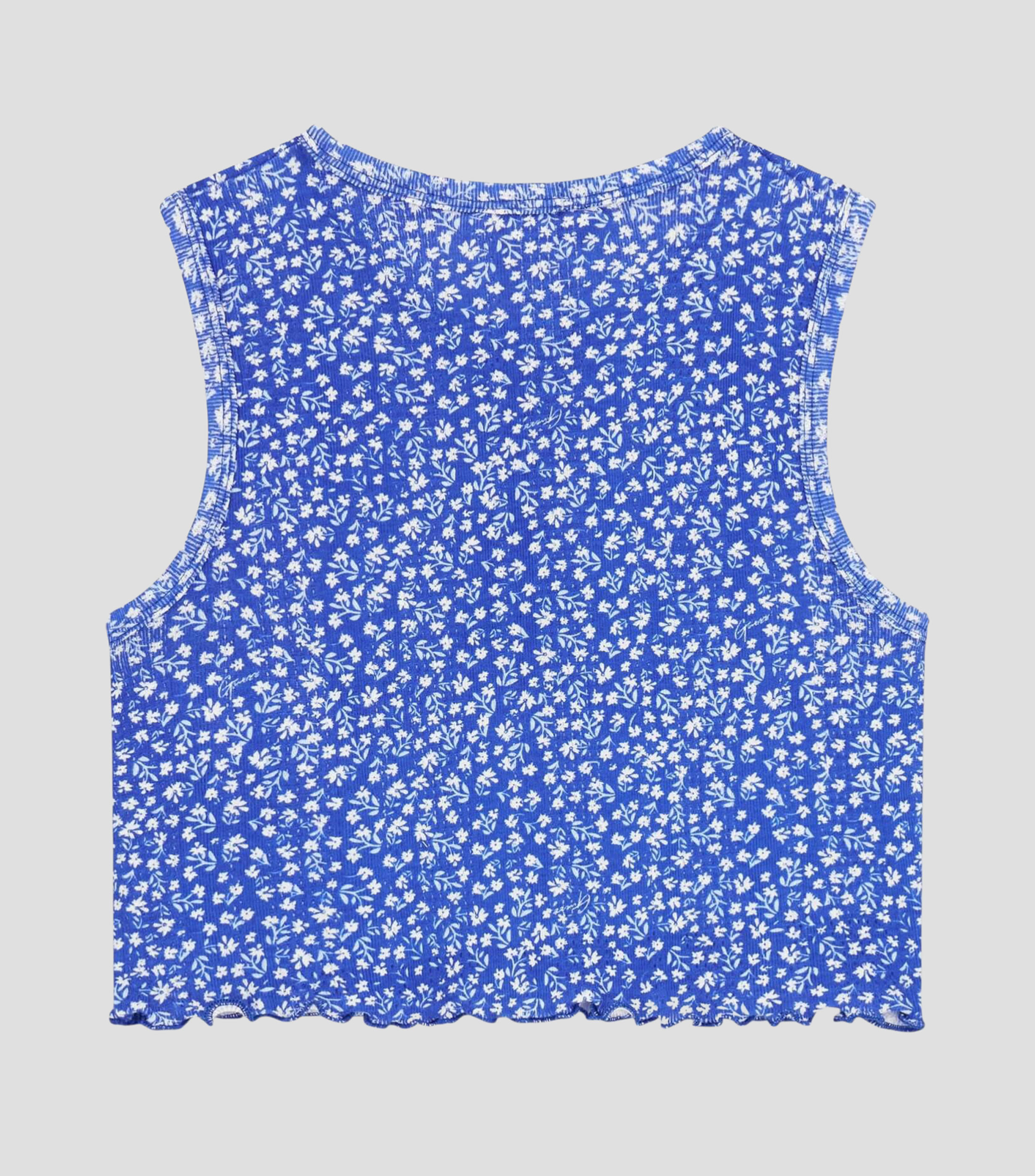 Playera estampada sin mangas Niña