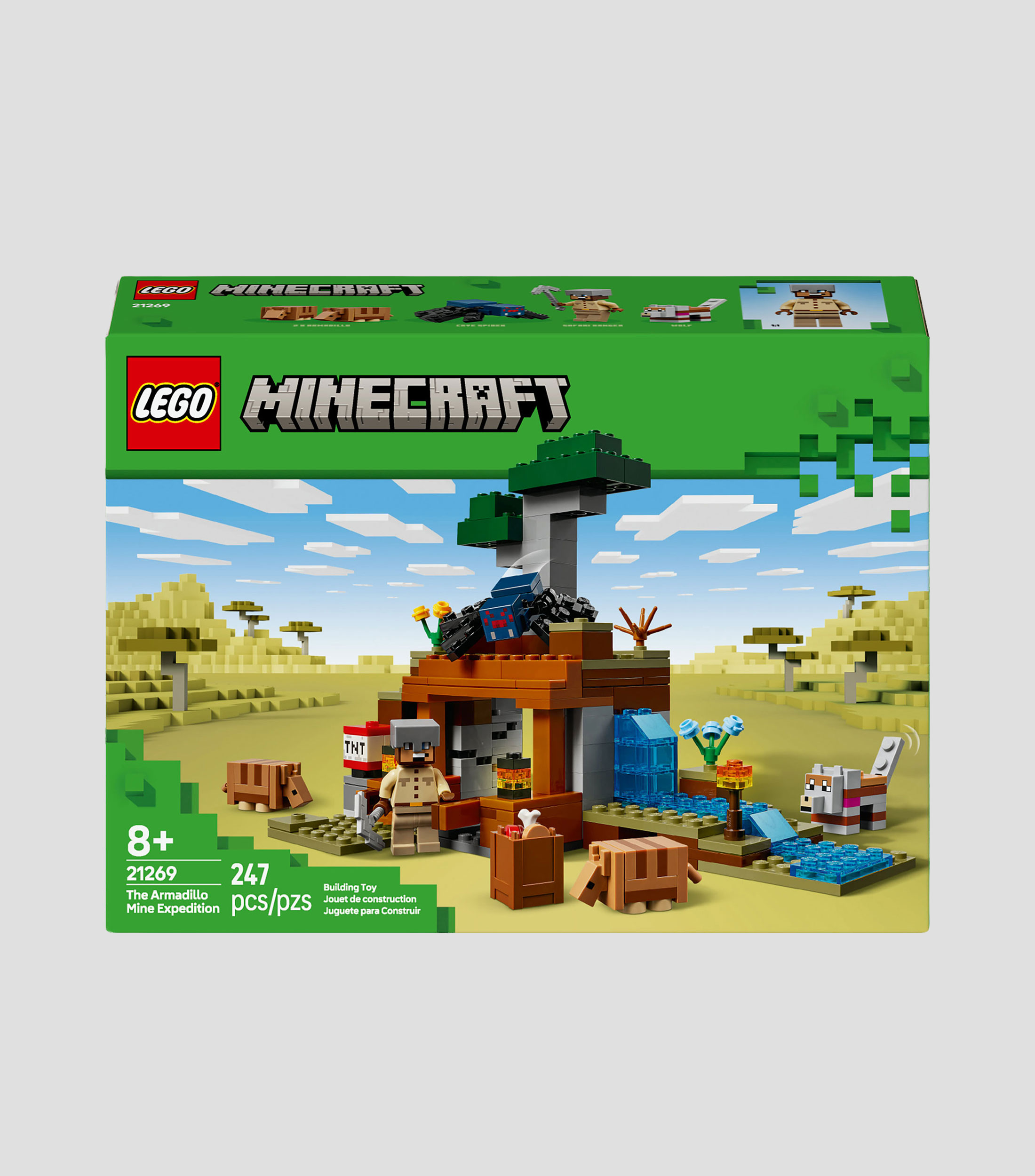 Lego Minecraft La Expedición a la Mina del Armadillo 21269