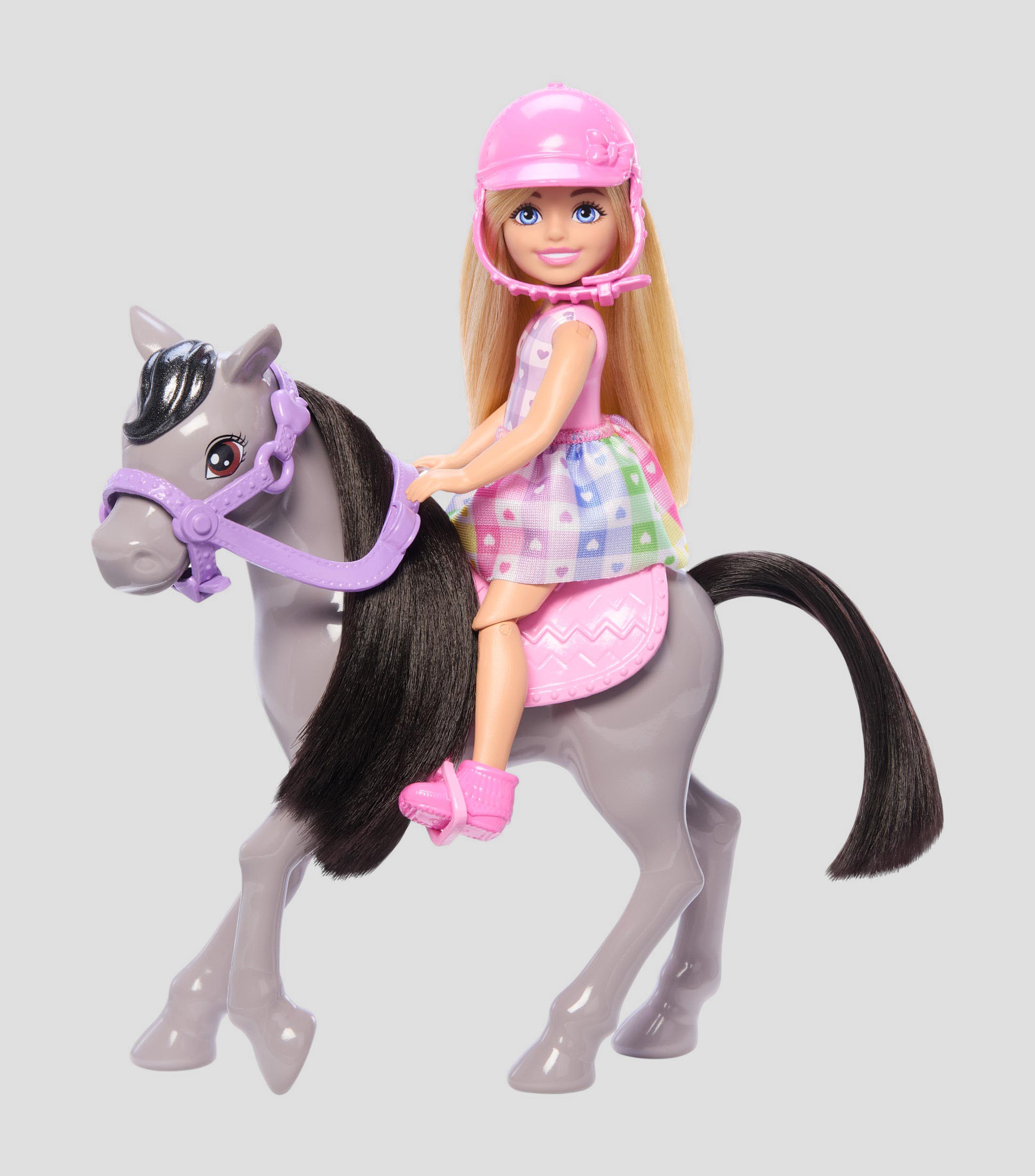 Barbie Set de Juego Chelsea Paseo en Pony