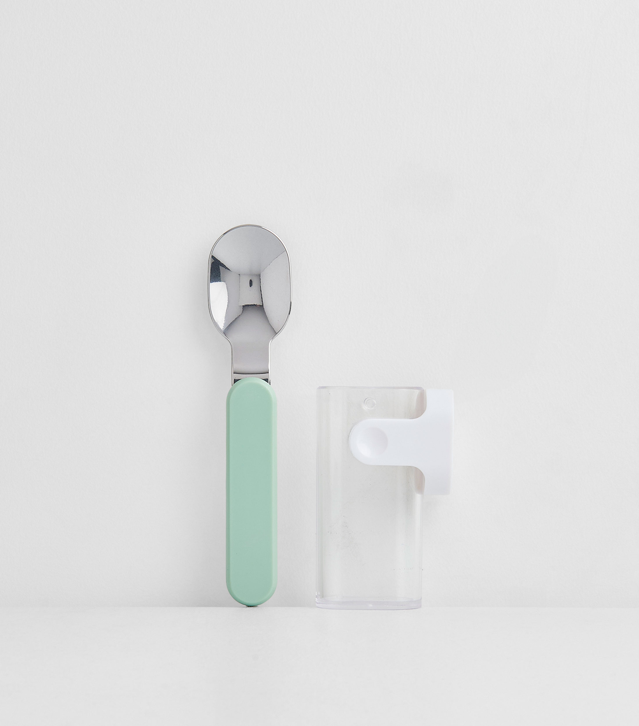 Cuchara plegable en acero inoxidable
