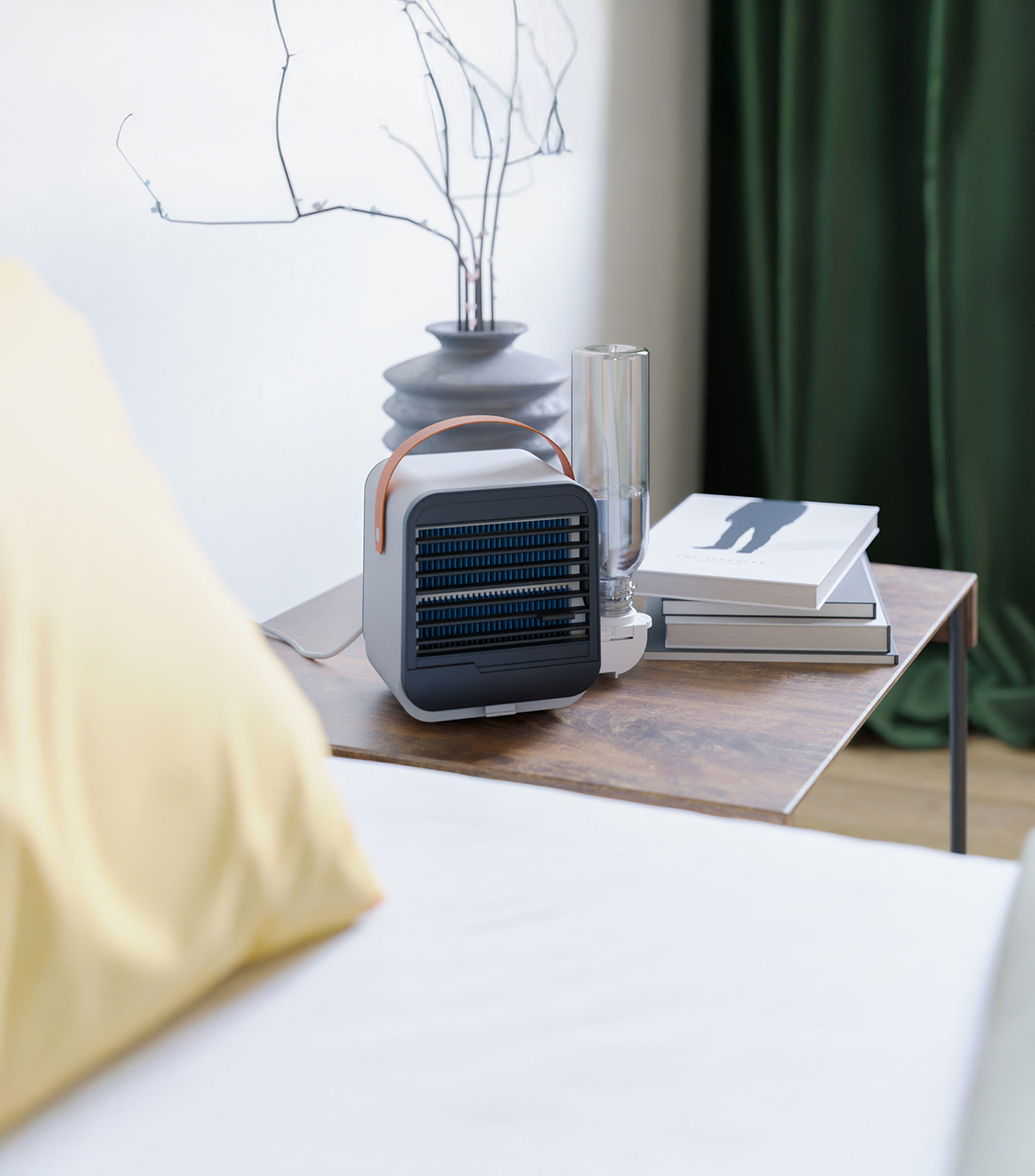 Enfriador y ventilador de aire portátil USB