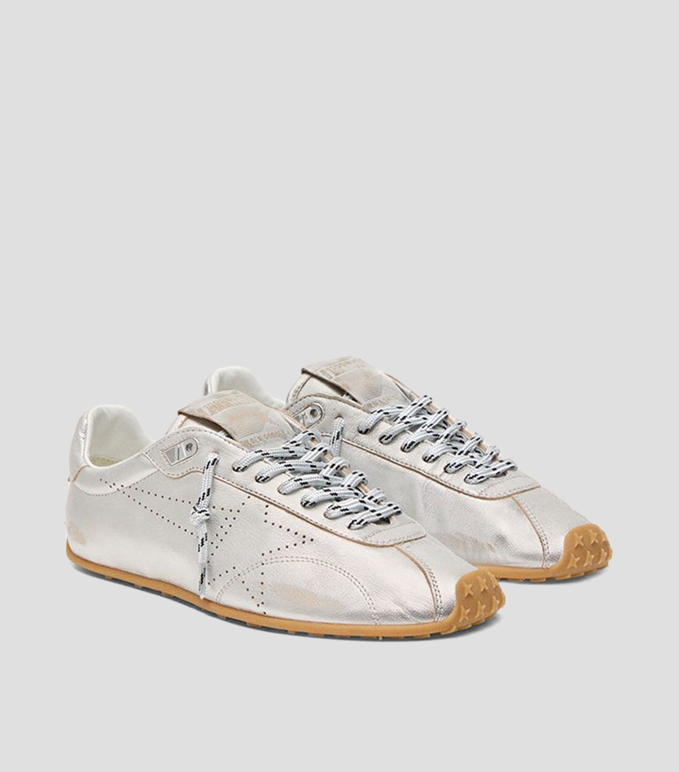 Tenis para correr Speed Laminated en piel de cabra Mujer