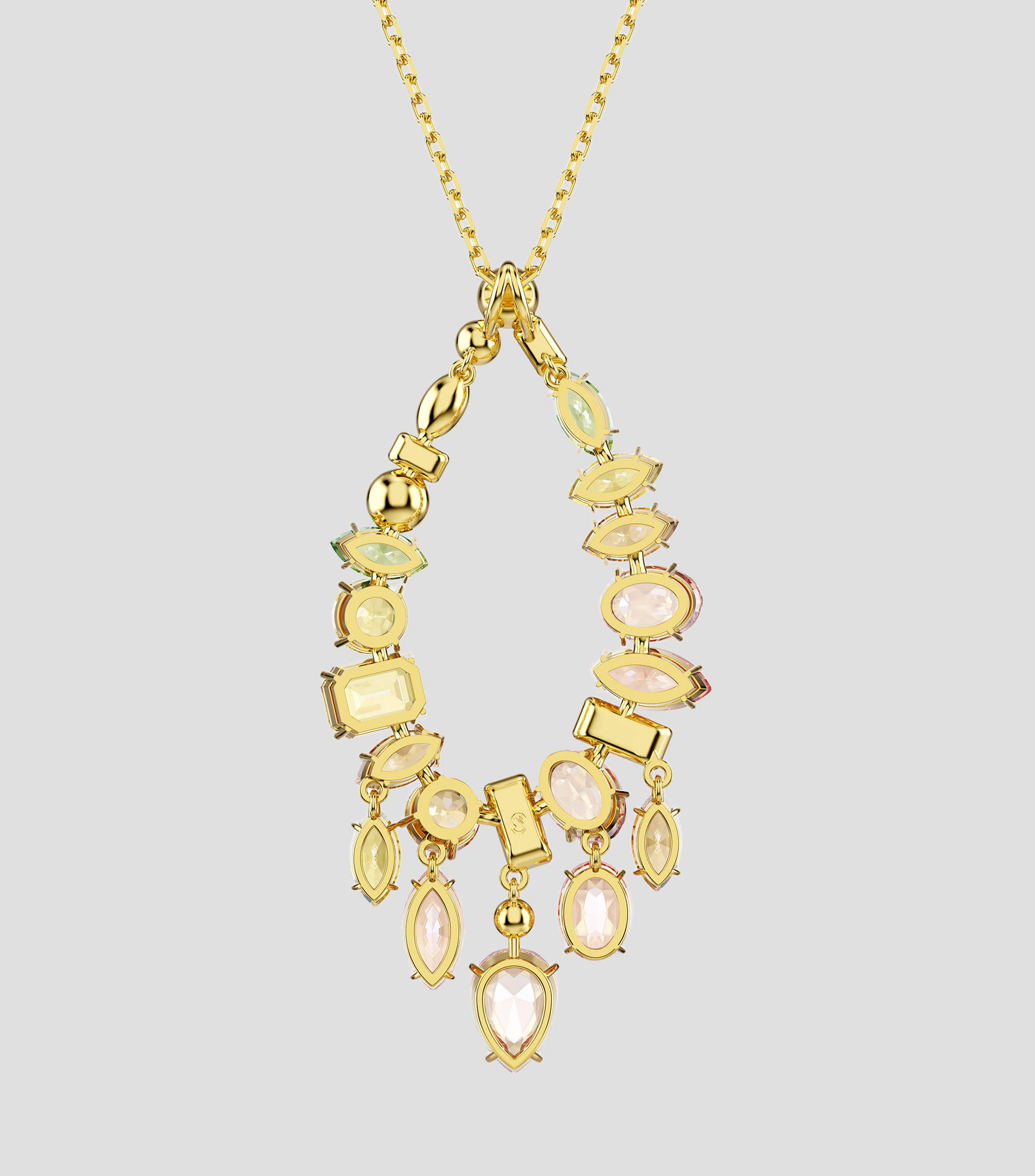 Collar con cristales Mujer