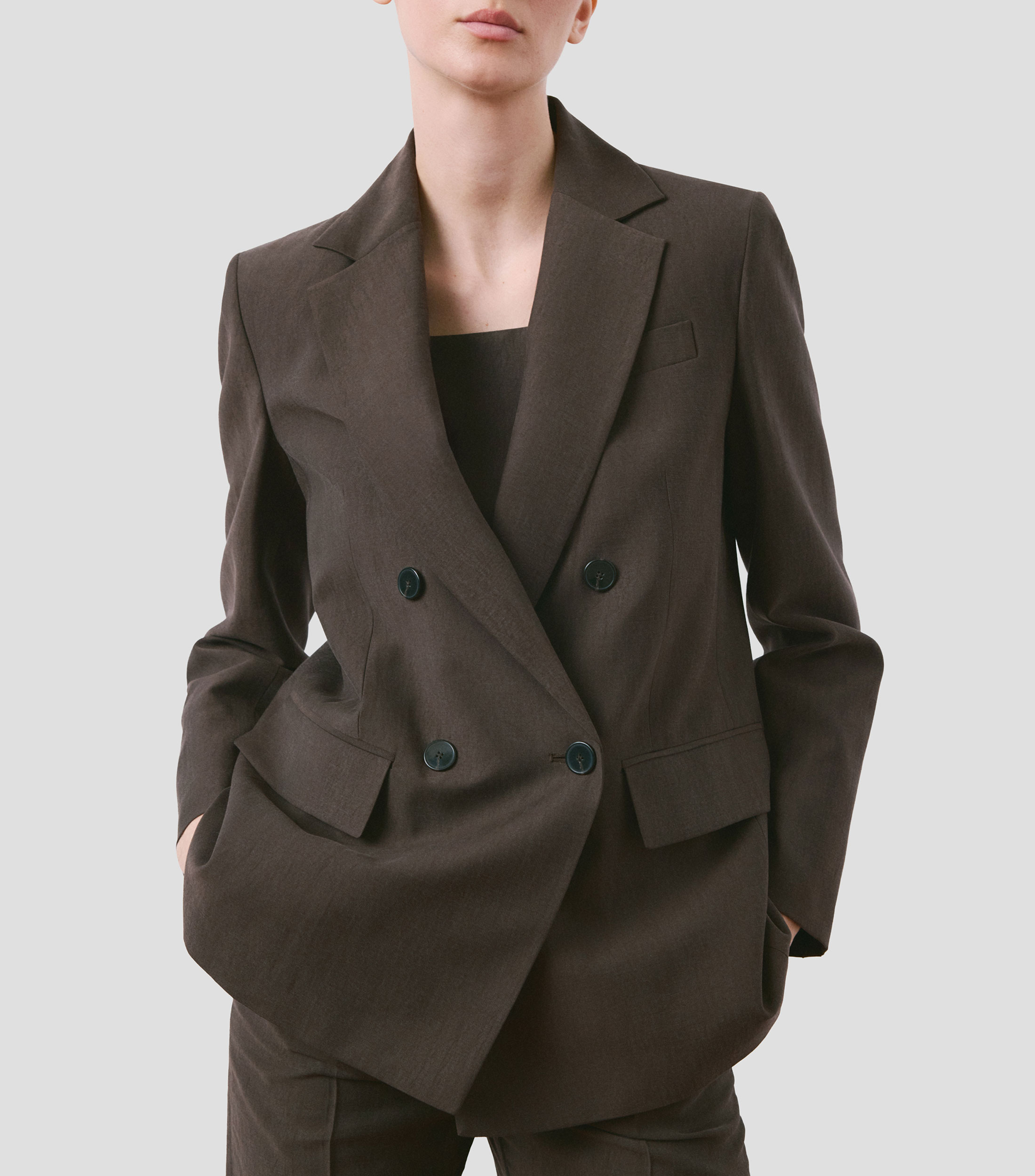 Saco liso Mujer