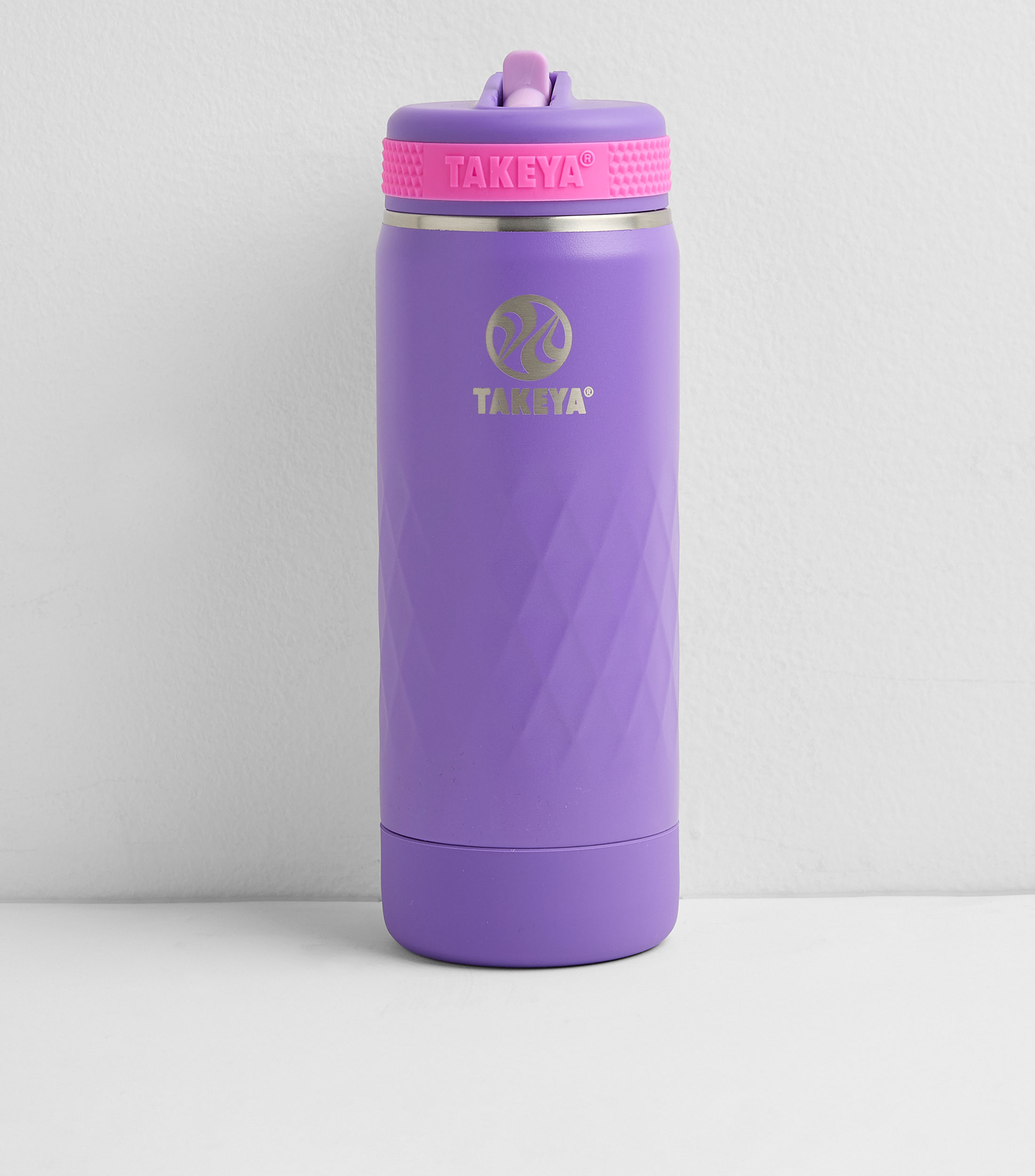 Botella Core Kids de 530 ml con popote, Morado
