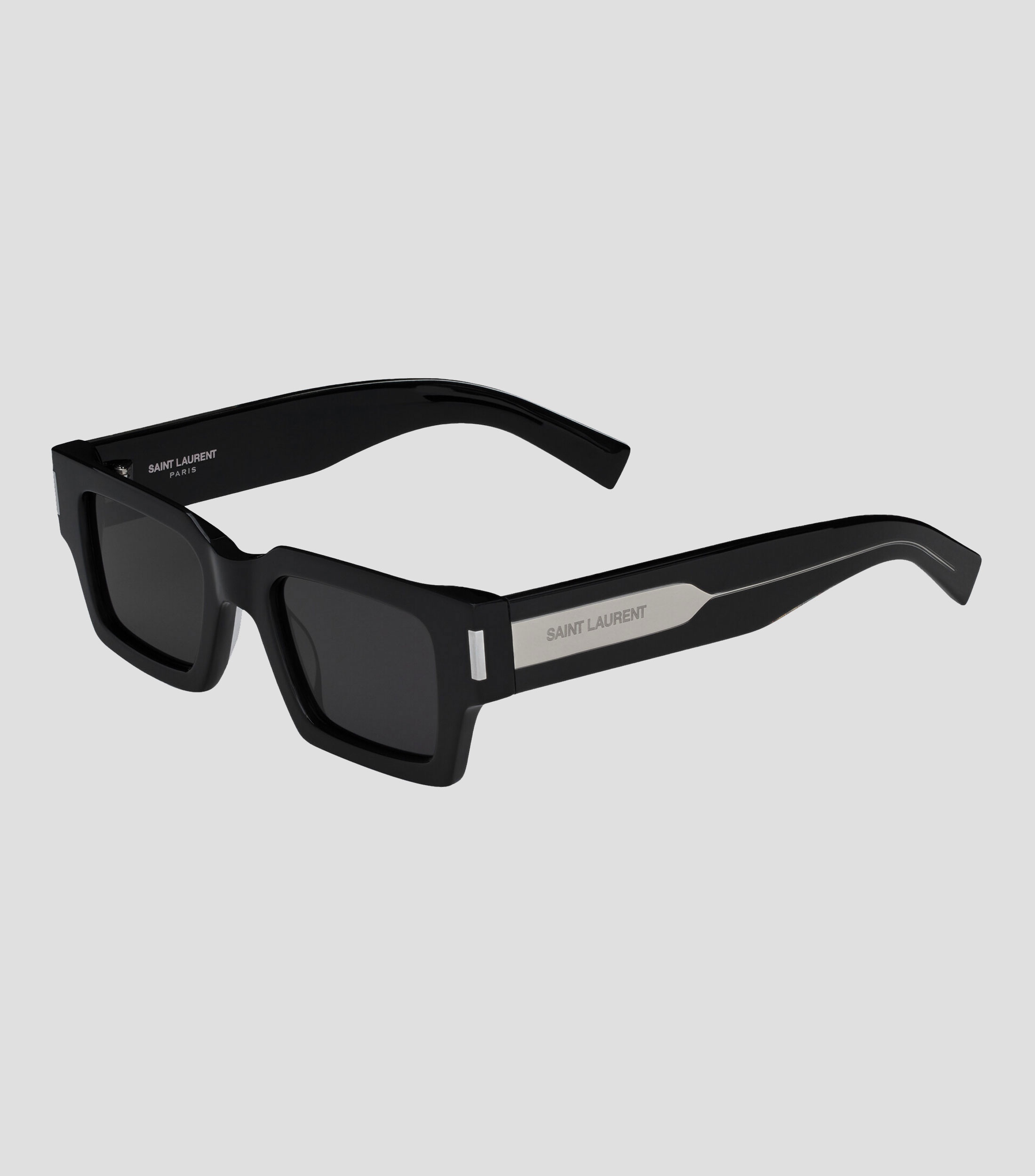 Lentes de sol cuadrados negros Unisex