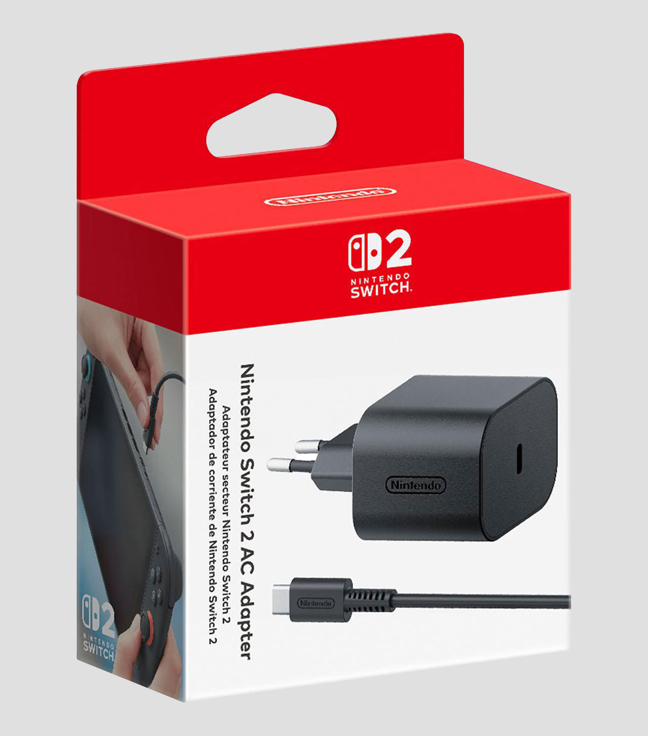 Adaptador de CA para Nintendo Switch 2