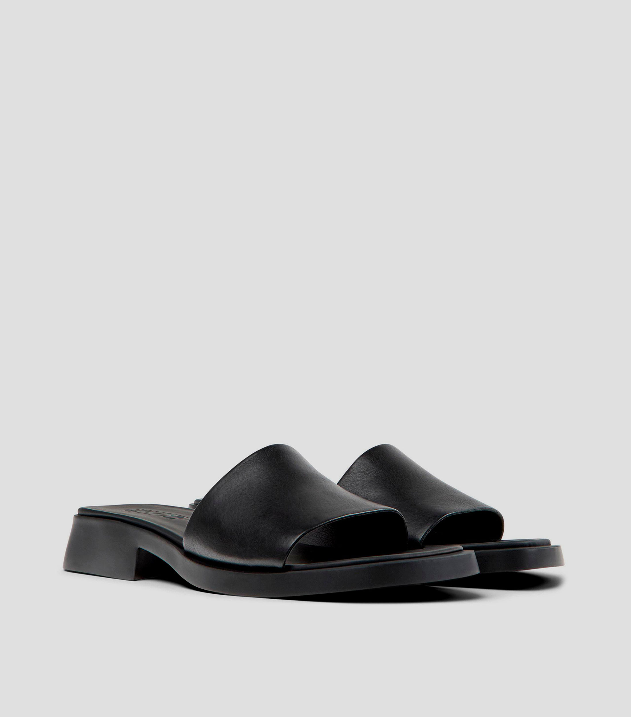 Sandalias con tacón bajo cuadrado Dana Mujer