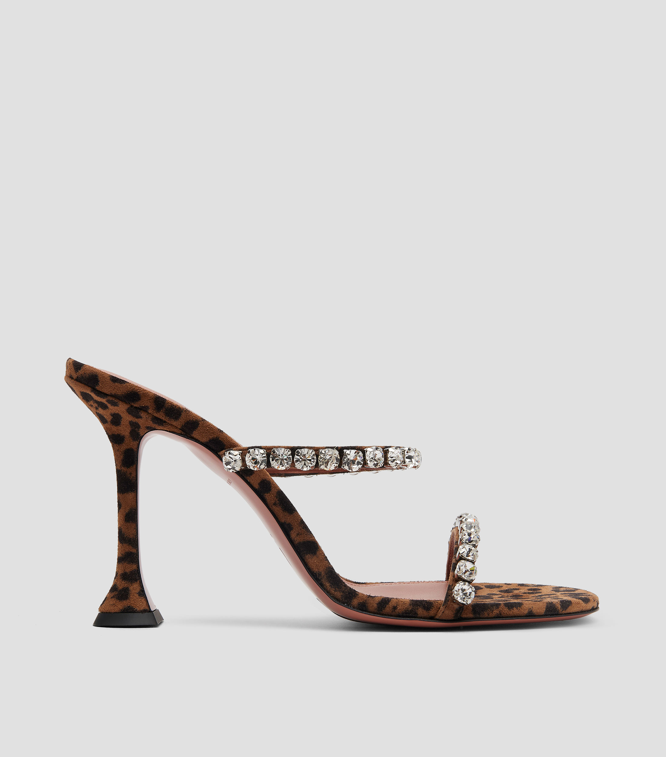 Sandalias con tacón alto delgado Mujer