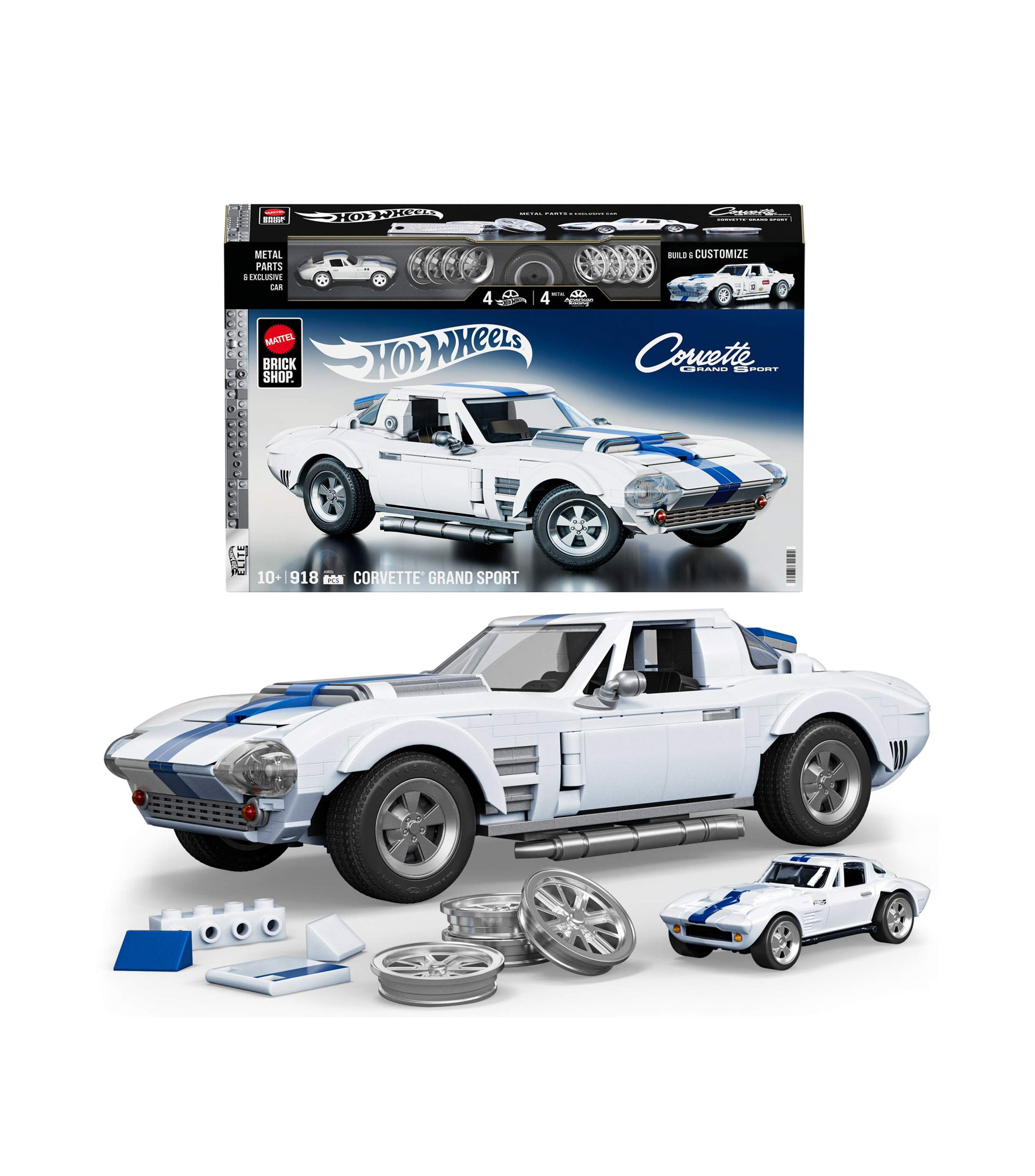 Brick Shop Hot Wheels Corvette Elite '63 Grand Sport