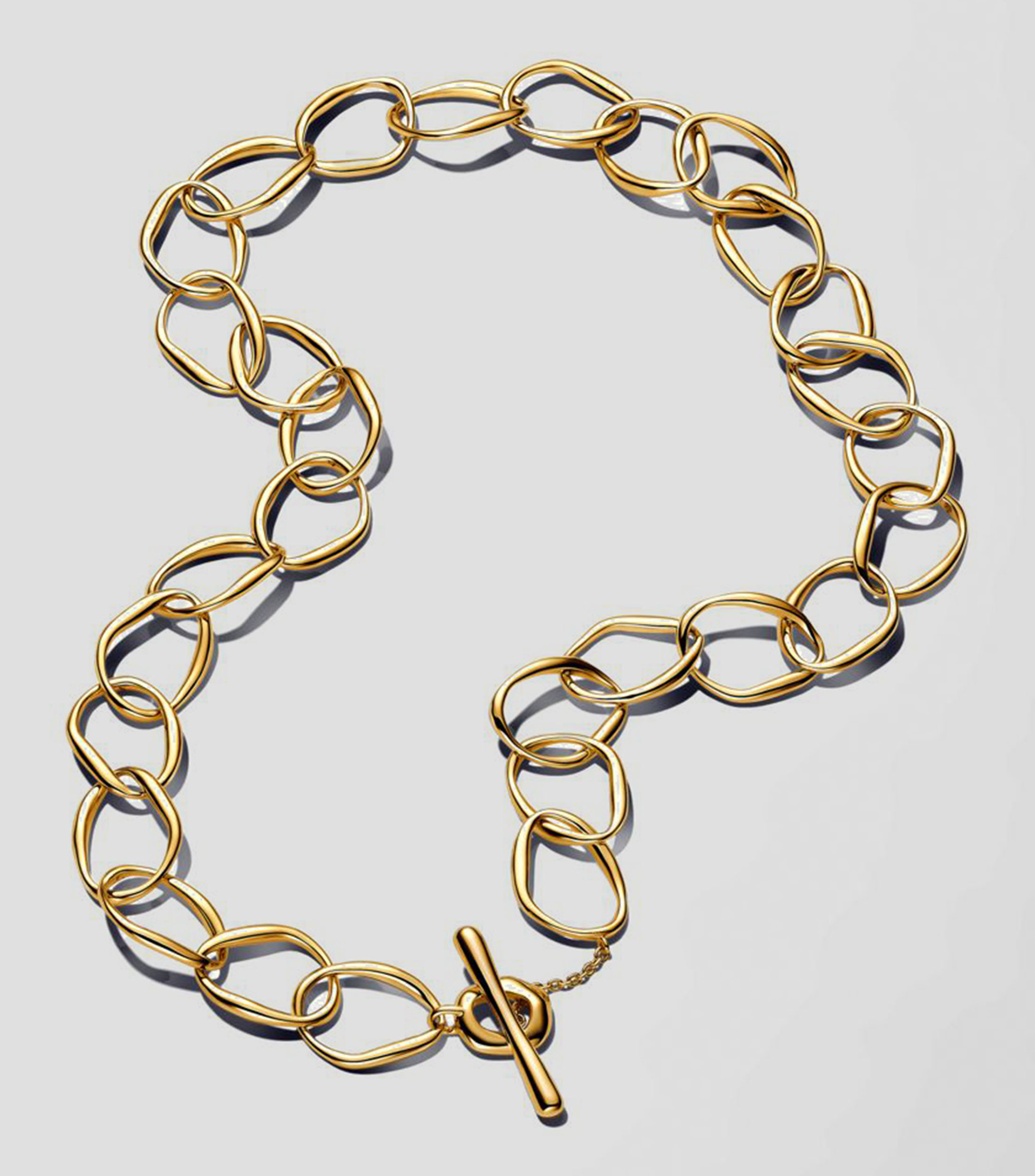 Collar de Eslabones en Plata Mujer