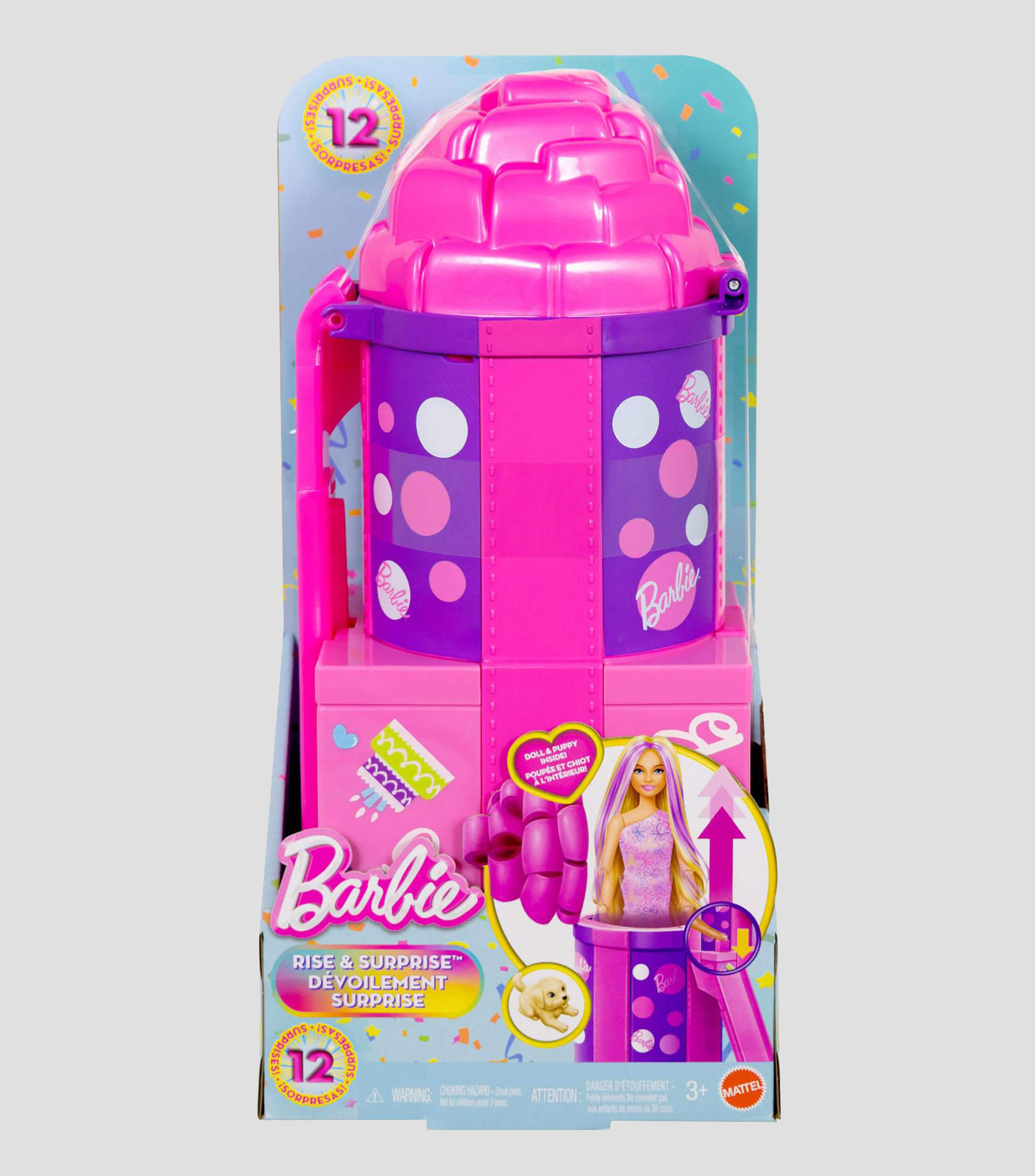 Muñeca Barbie Party Unboxed Resbaladilla