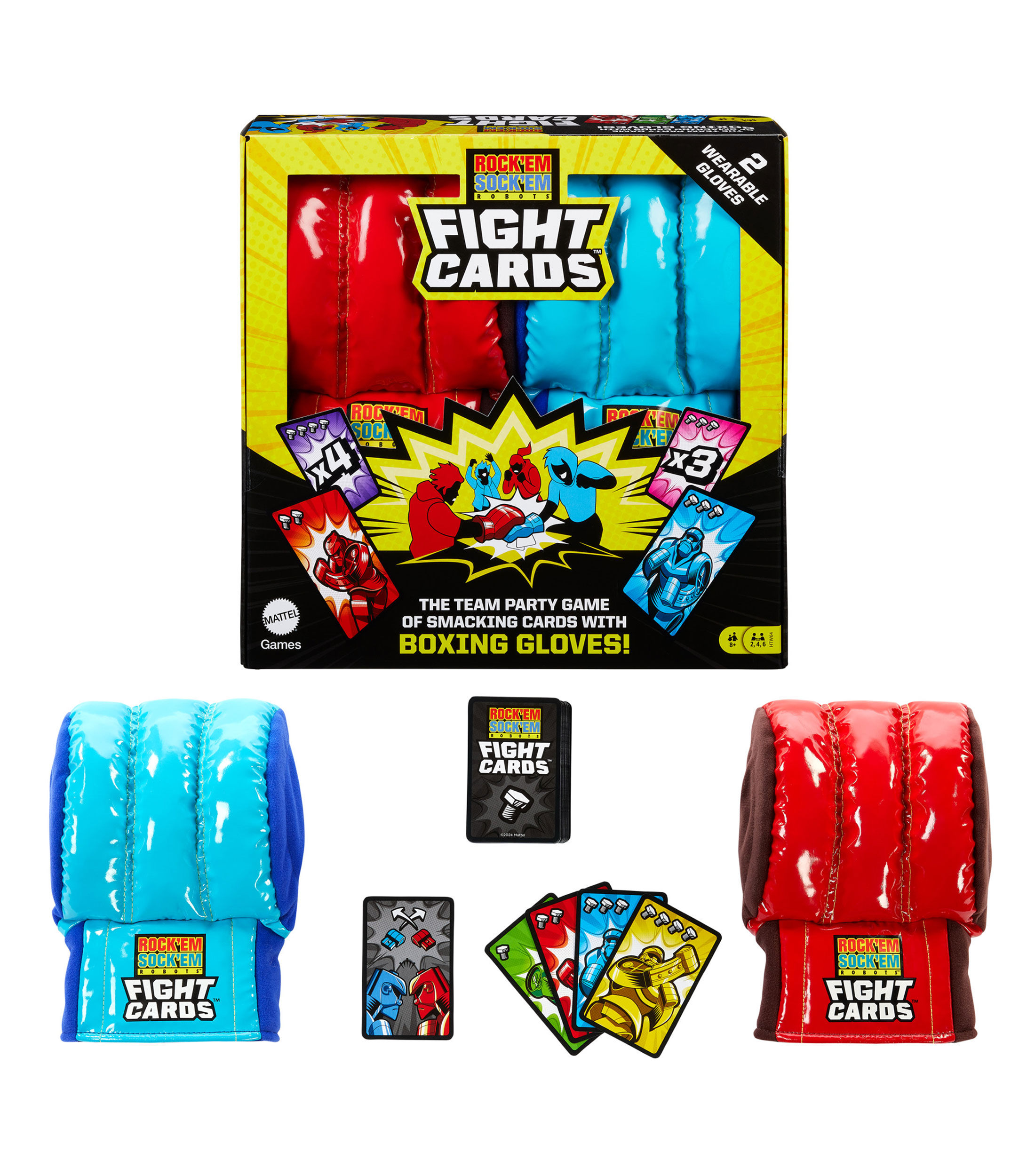 Jugo de Mesa Rock 'Em Sock 'Em Fight Cards
