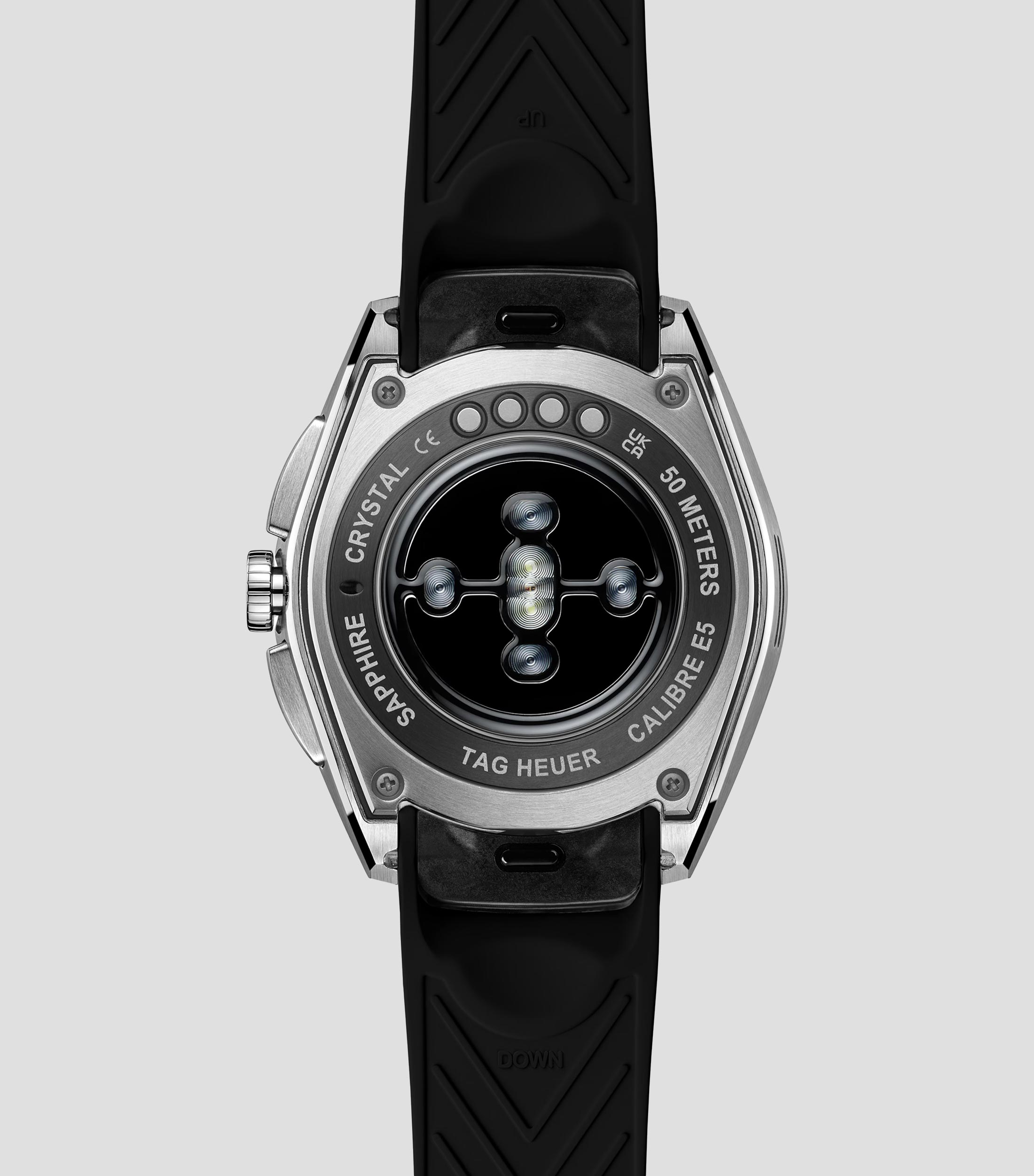 Reloj para Hombre Connected Calibre E5 Casual Plateado, Negro