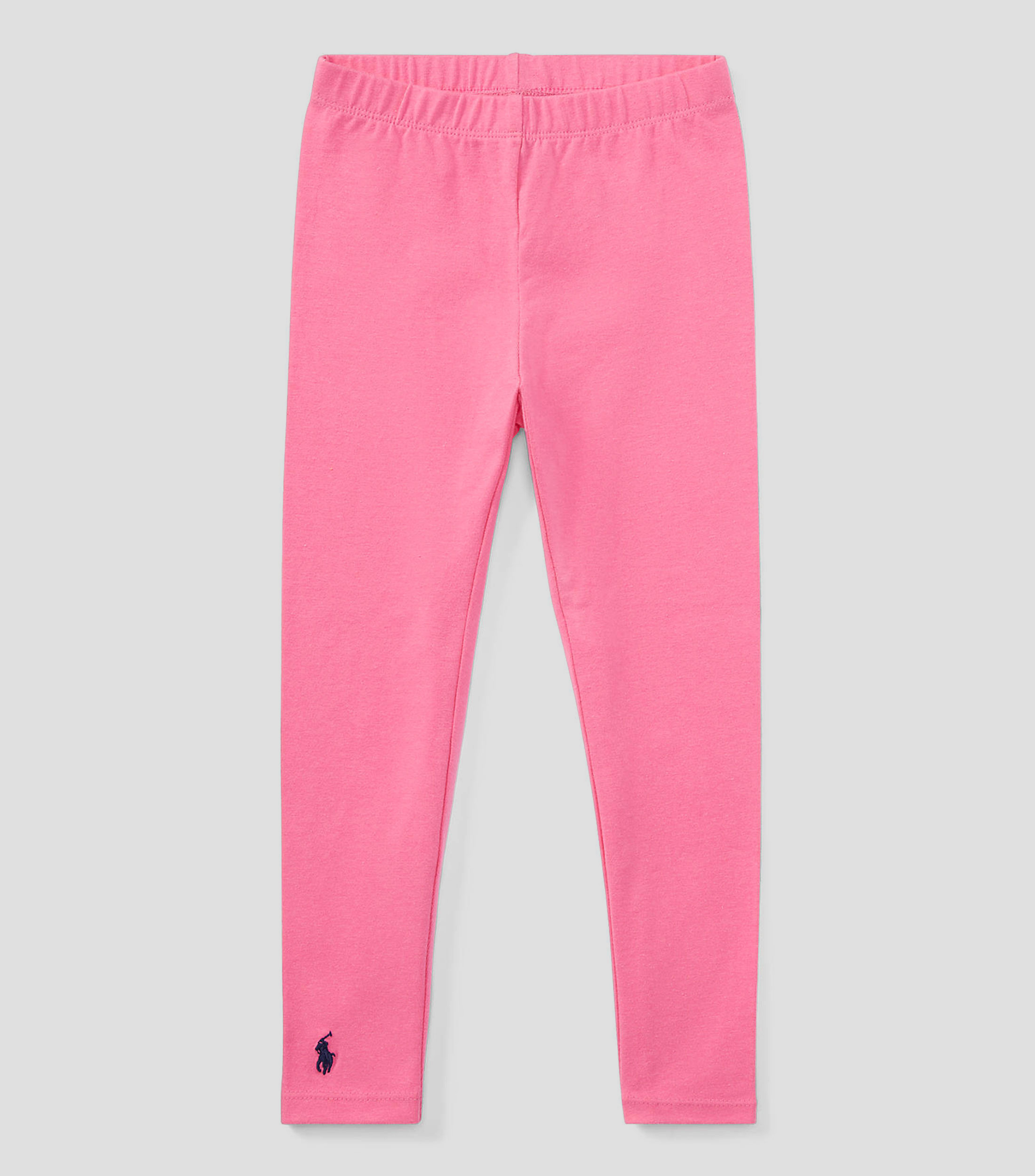 Leggings de punto de algodón elástico Niña