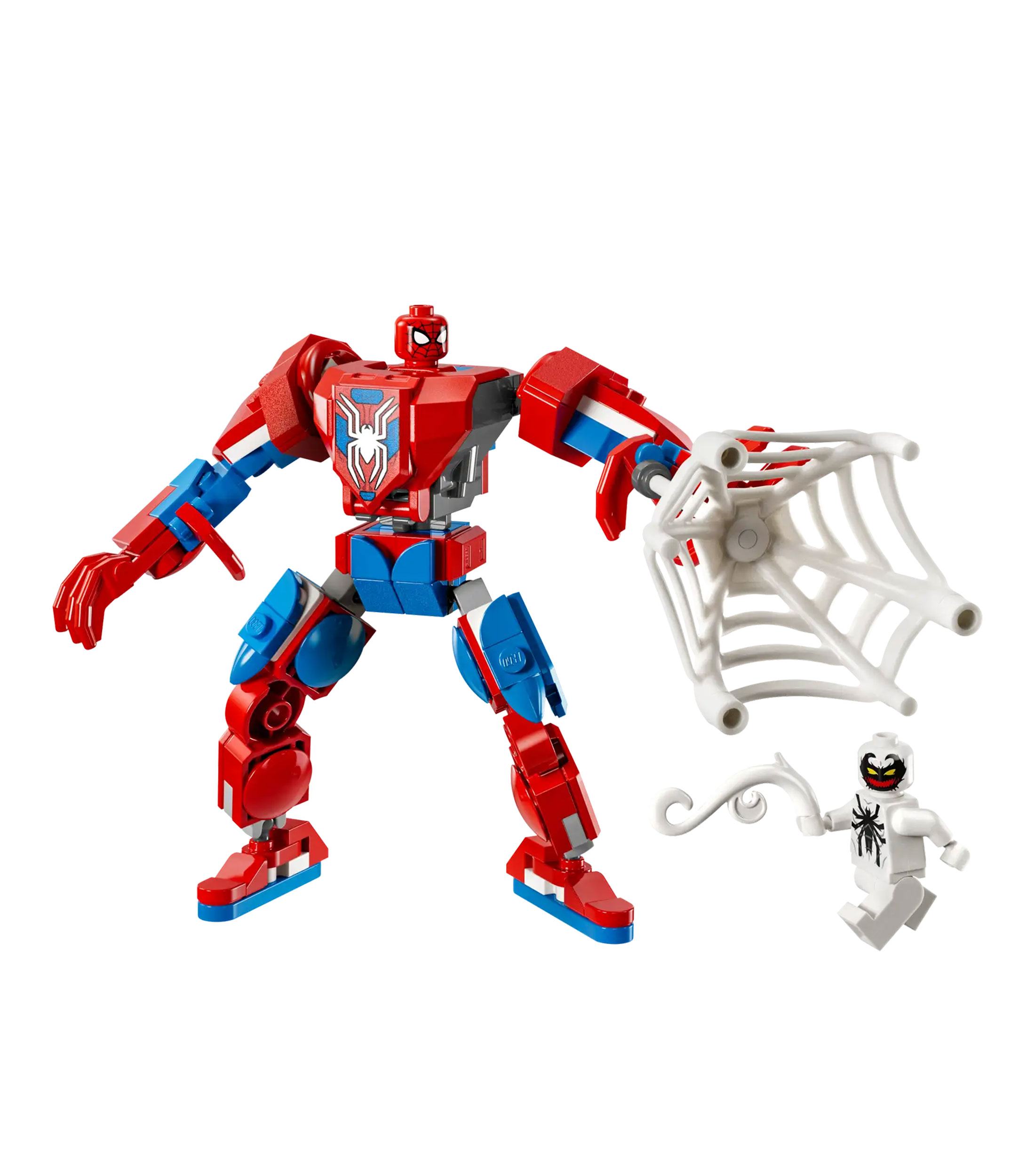 Lego Marvel Armadura Robótica de Spiderman vs. AntiVenom 76308