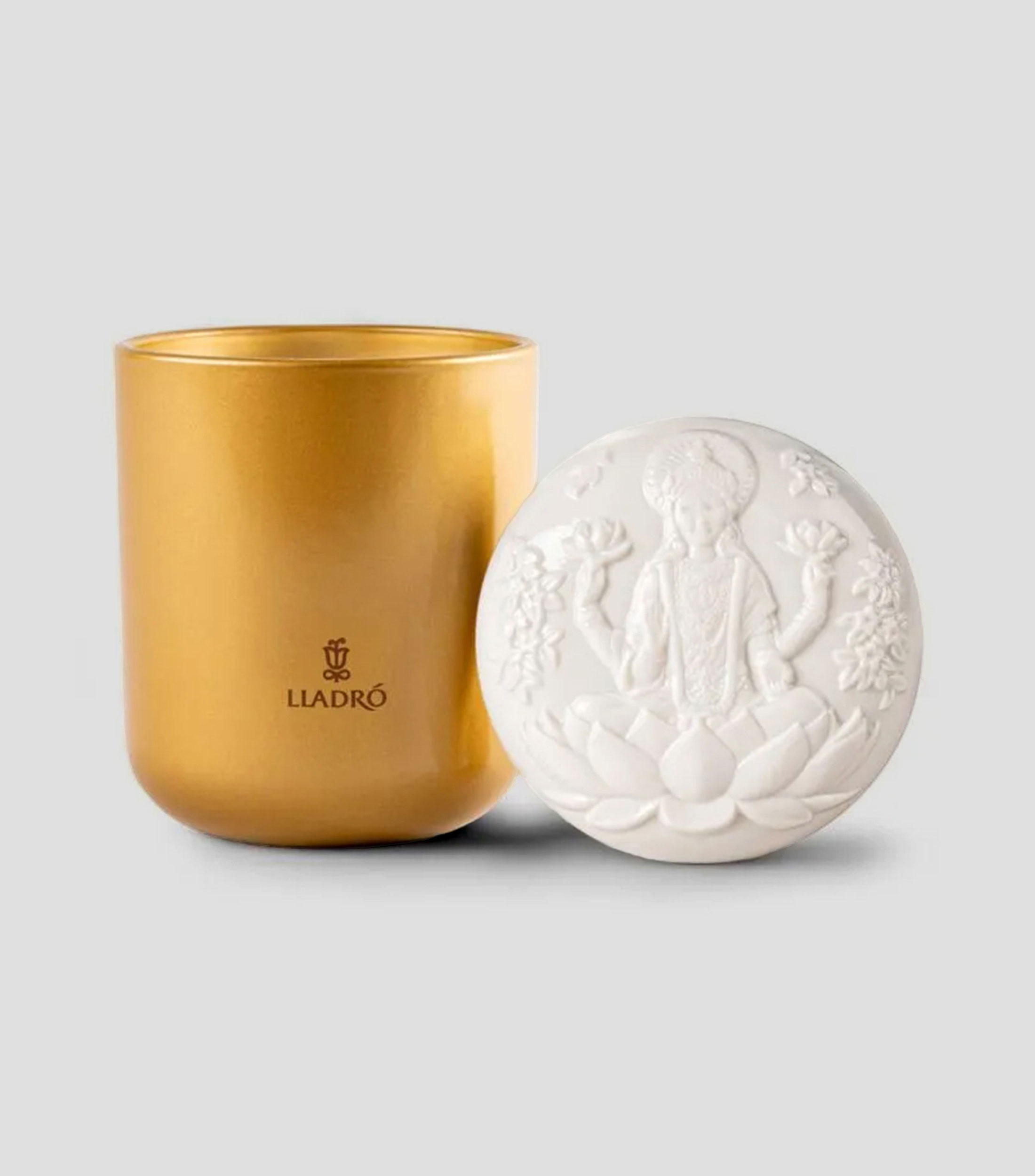 Vela Diosa Lakshmi - Aroma Dulces recuerdos en porcelana