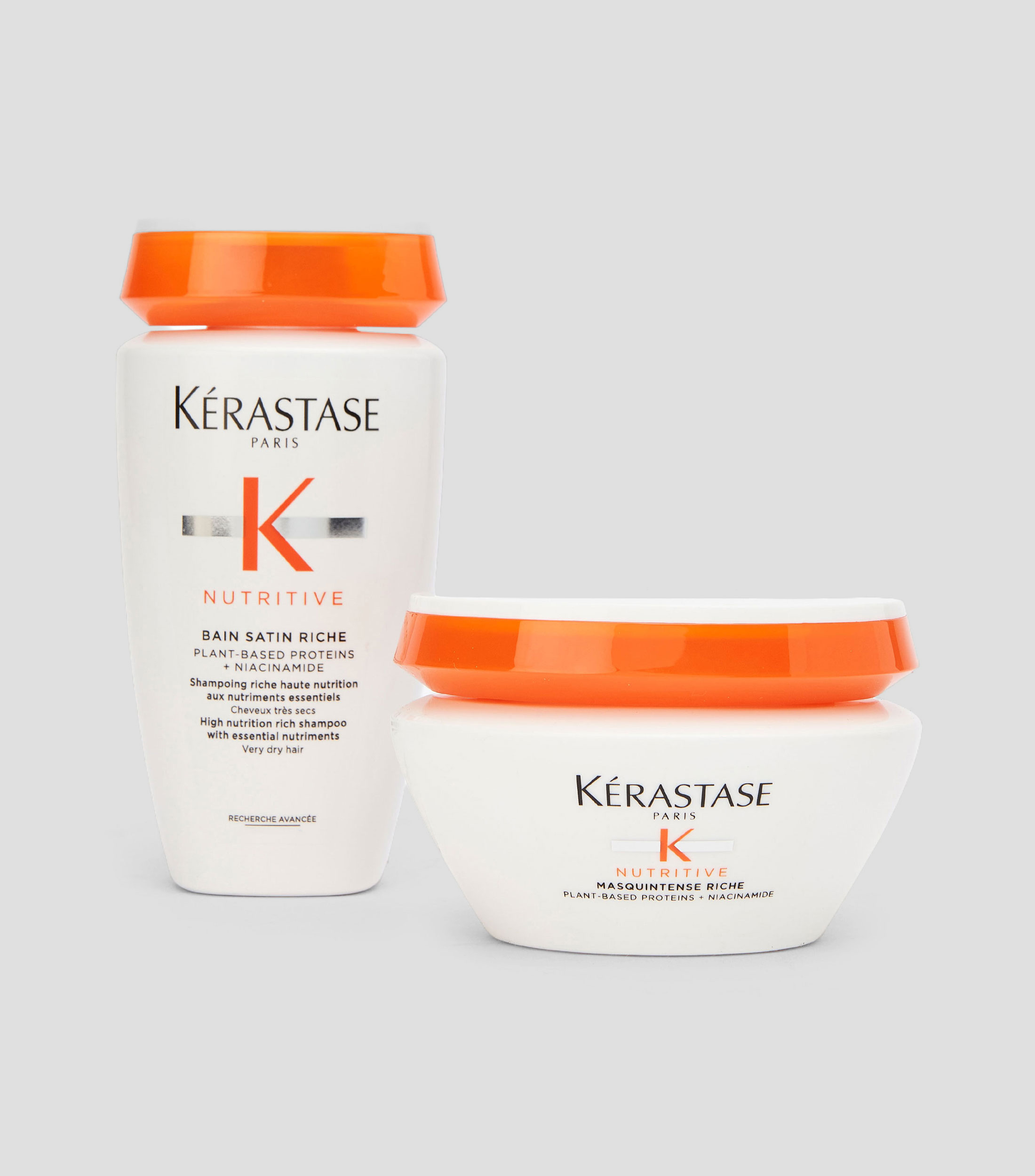Set de cuidado capilar para cabello seco Nutritive Mujer