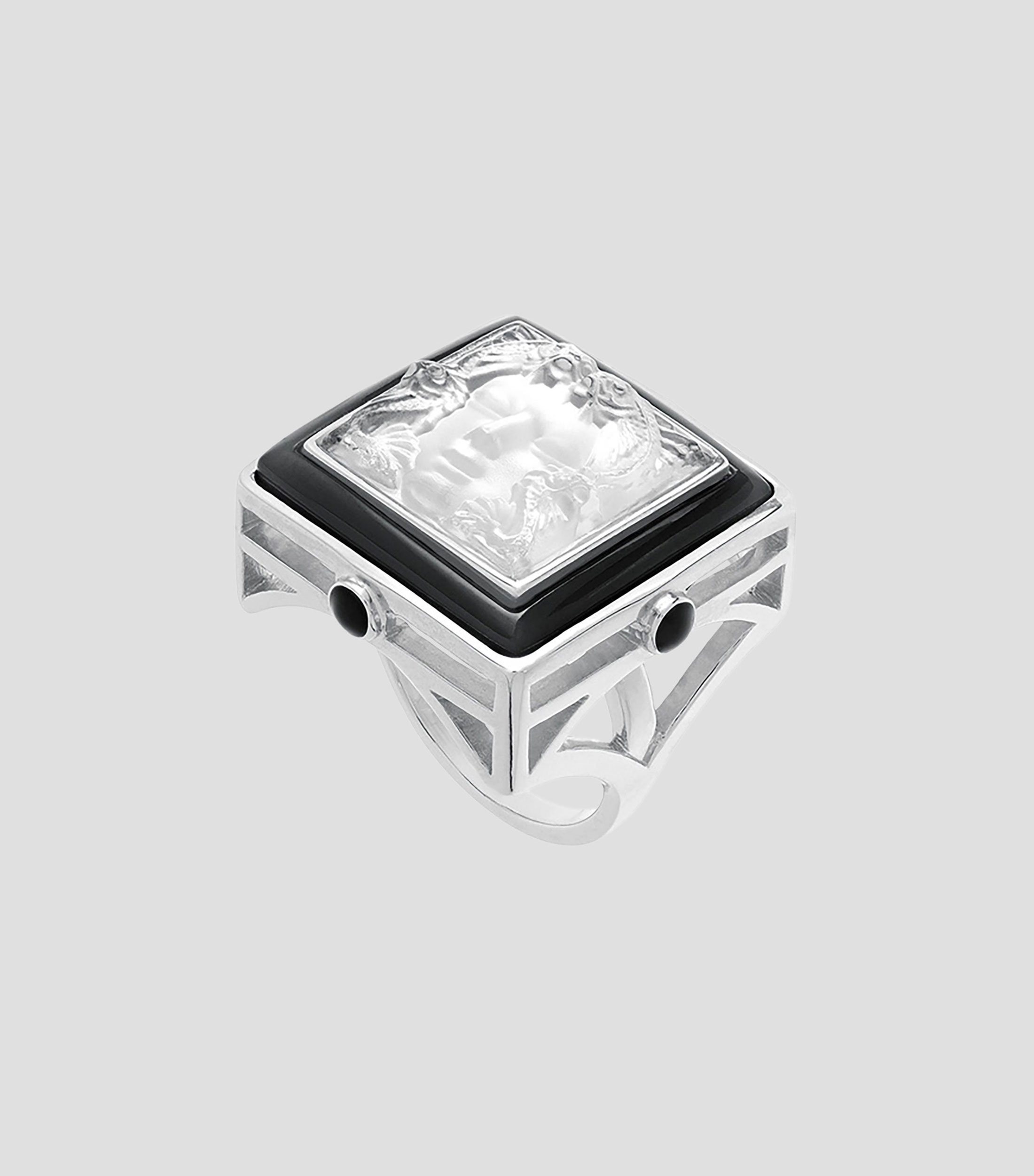 Anillo Aréthuse en plata con cristal Mujer Talla 57
