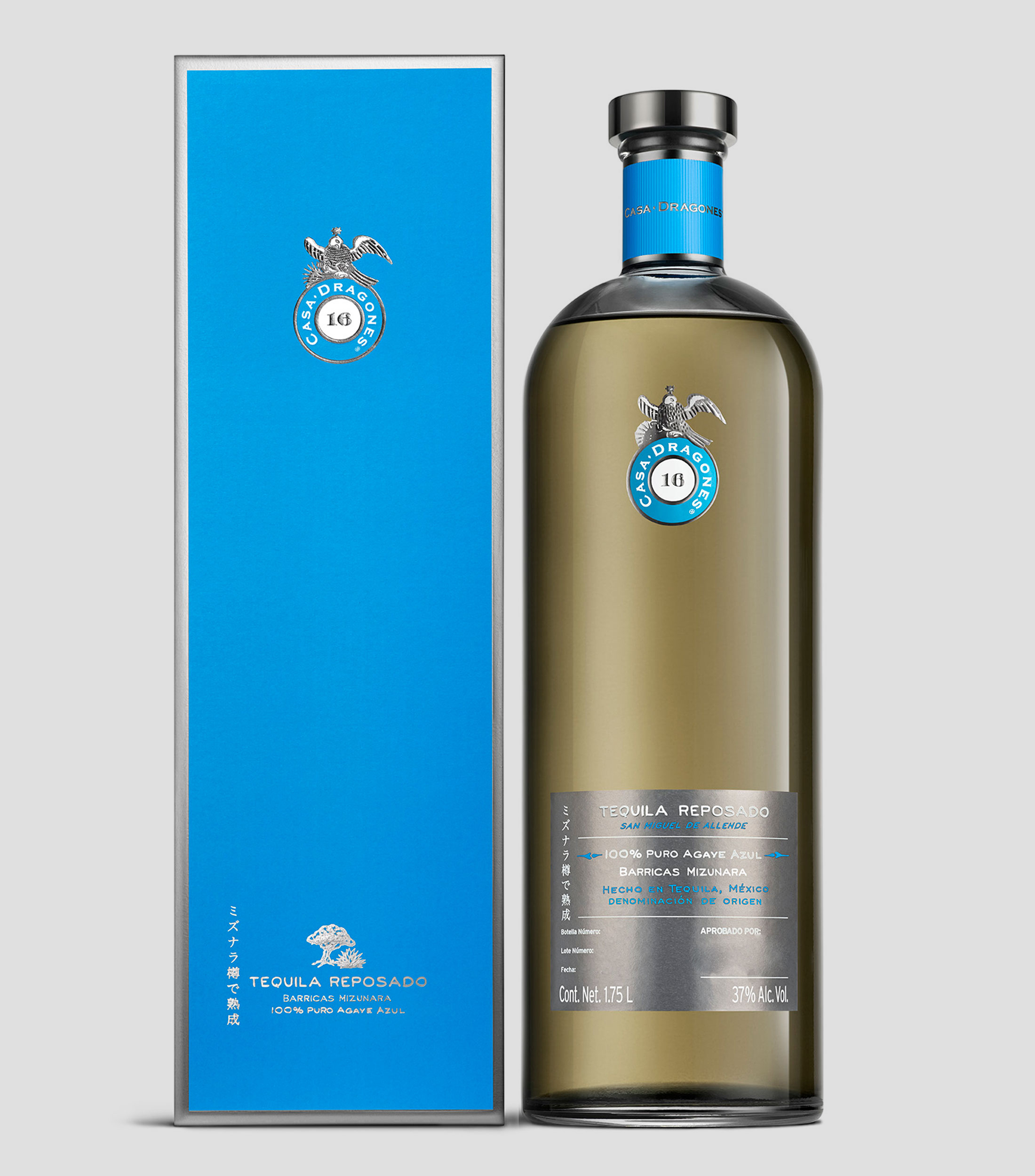 Tequila Reposado Casa Dragones Mizunara Magnum, 1750 ml