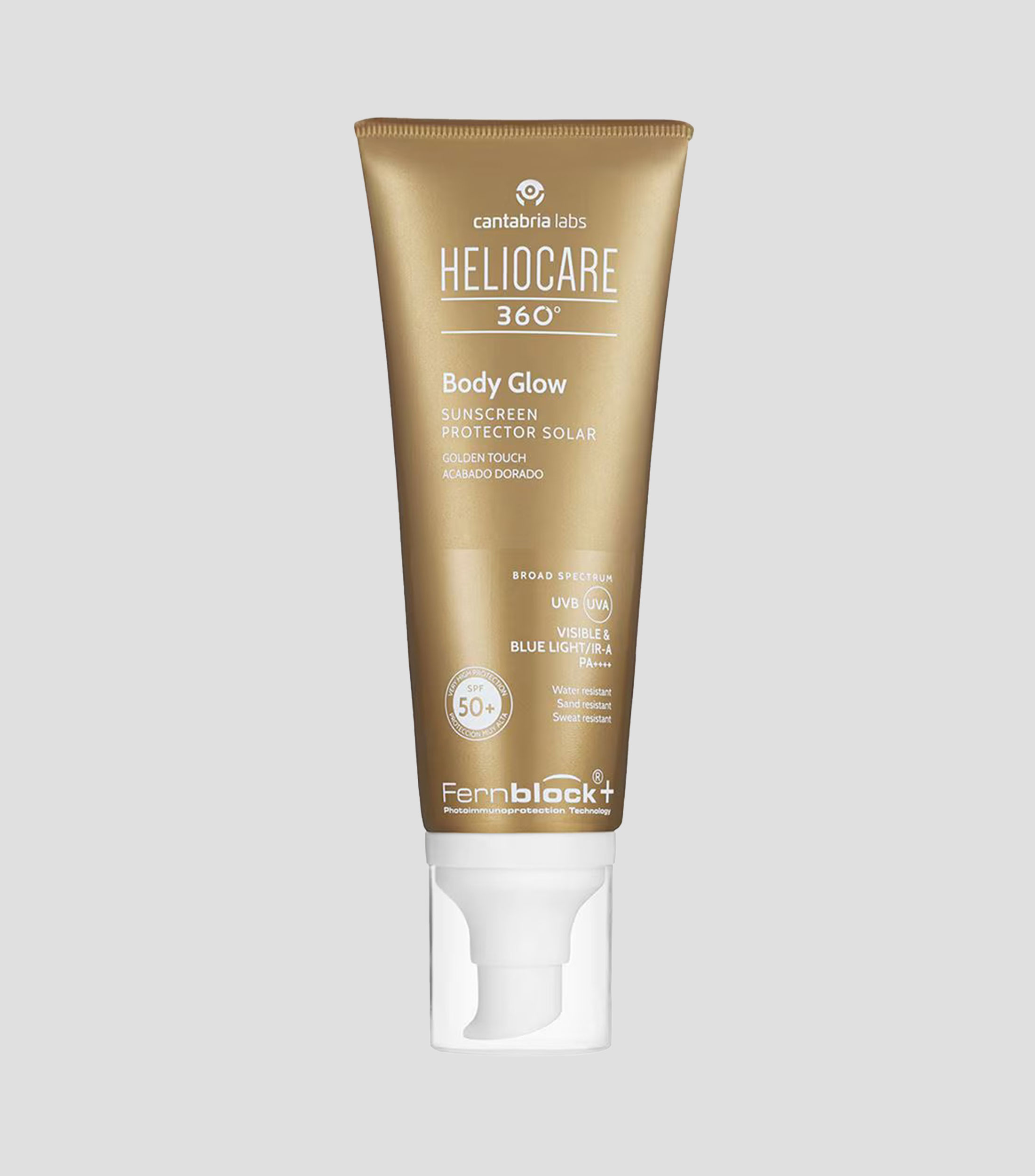 Protector solar Body Glow SPF 50+, 100 ml