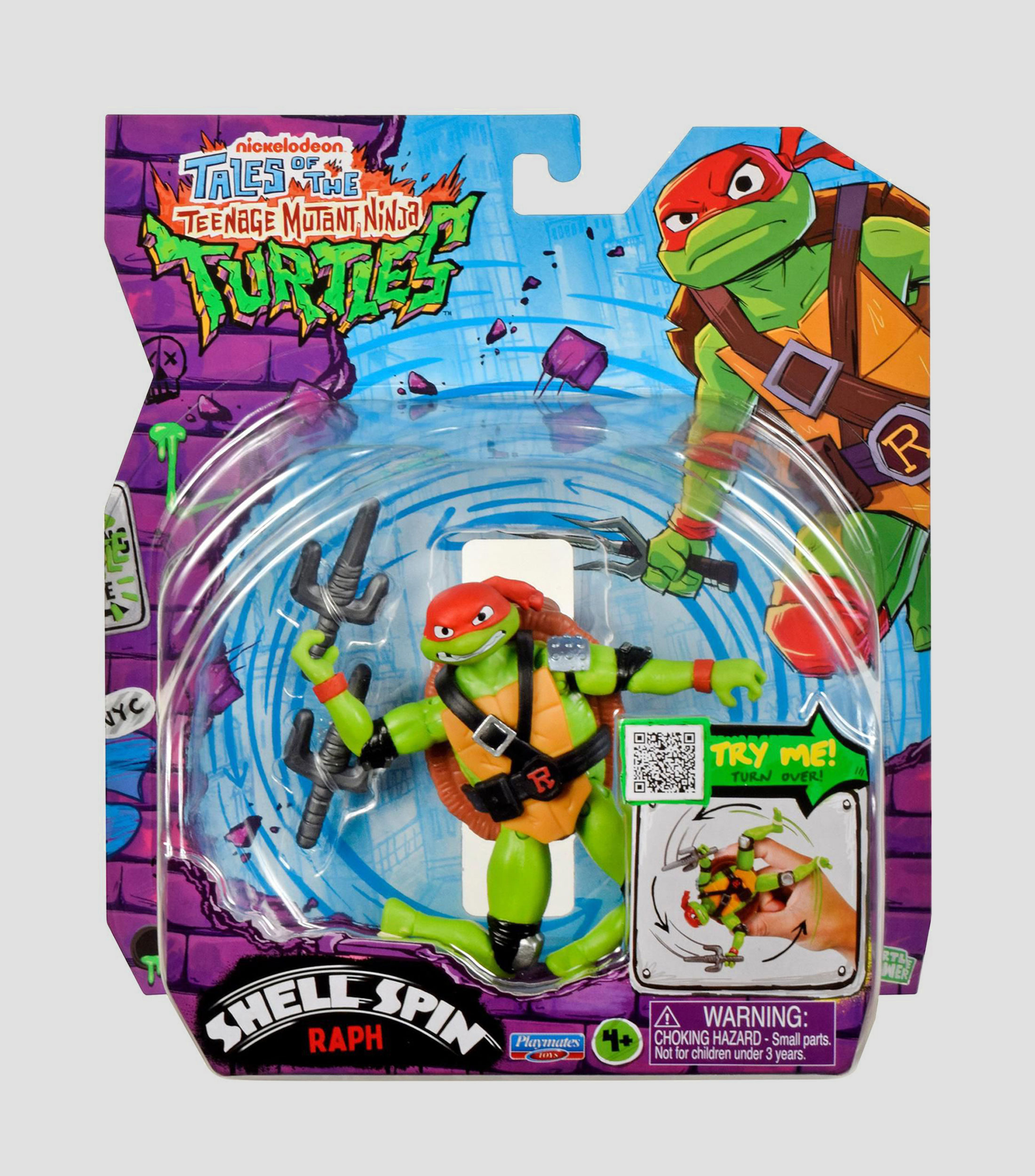 Figura de acción Shell Spin Raph