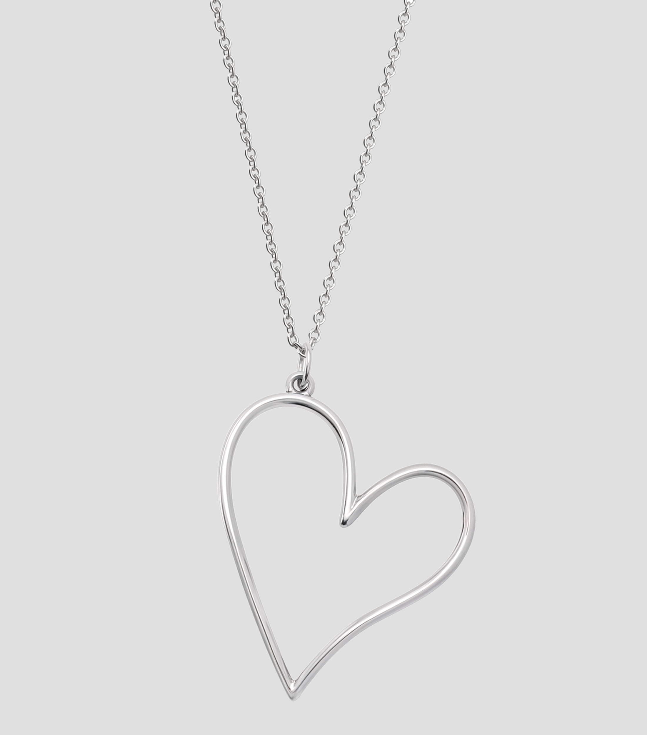 Dije con cadena en plata .925 Latidos Mujer
