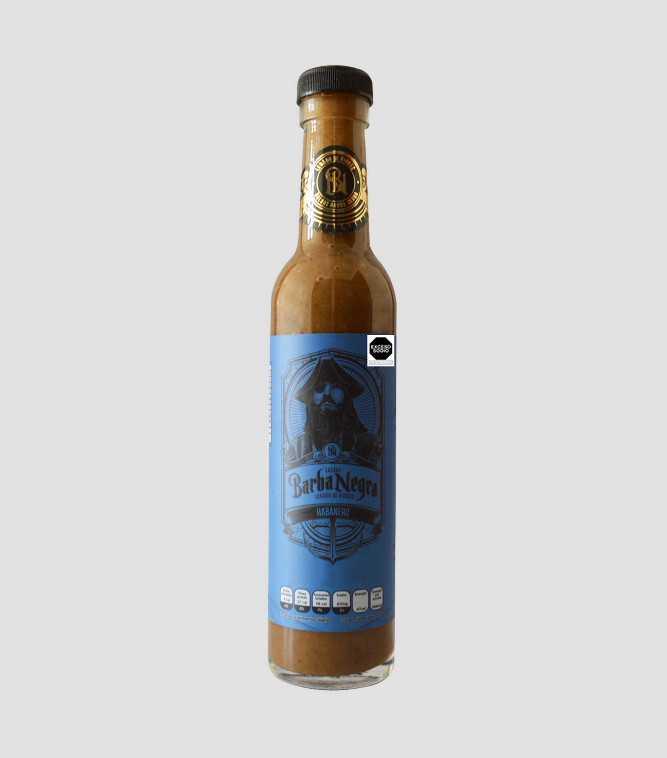 Salsa de chile habanero, 250 ml