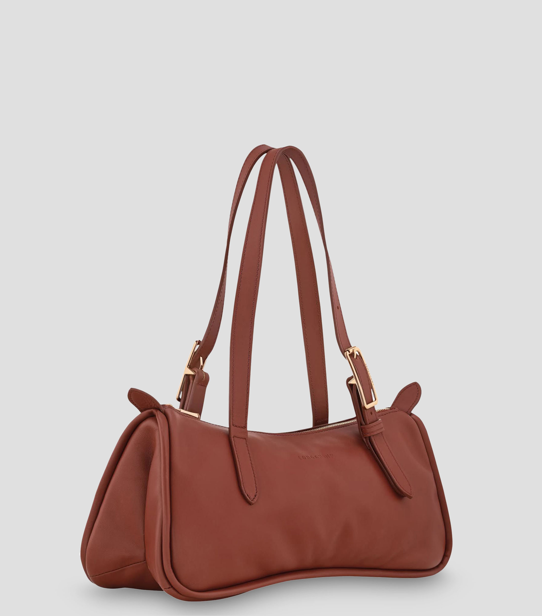 Bolsa shoulder en piel lisa Mujer