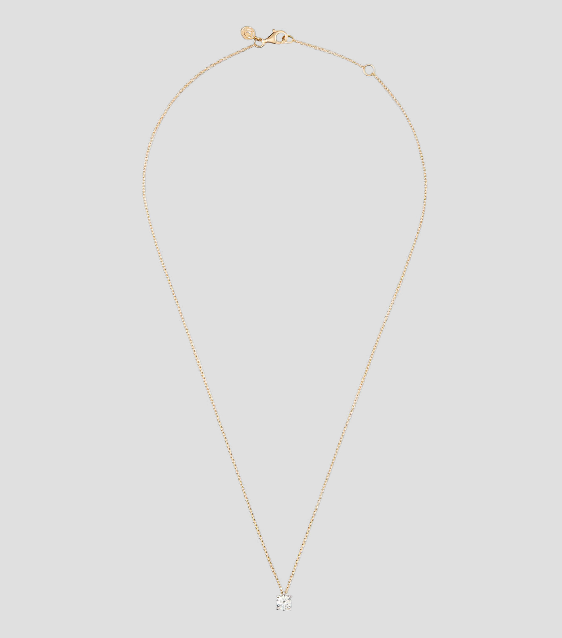 Collar en oro combinado 18 kilates con diamante Diamonds Mujer