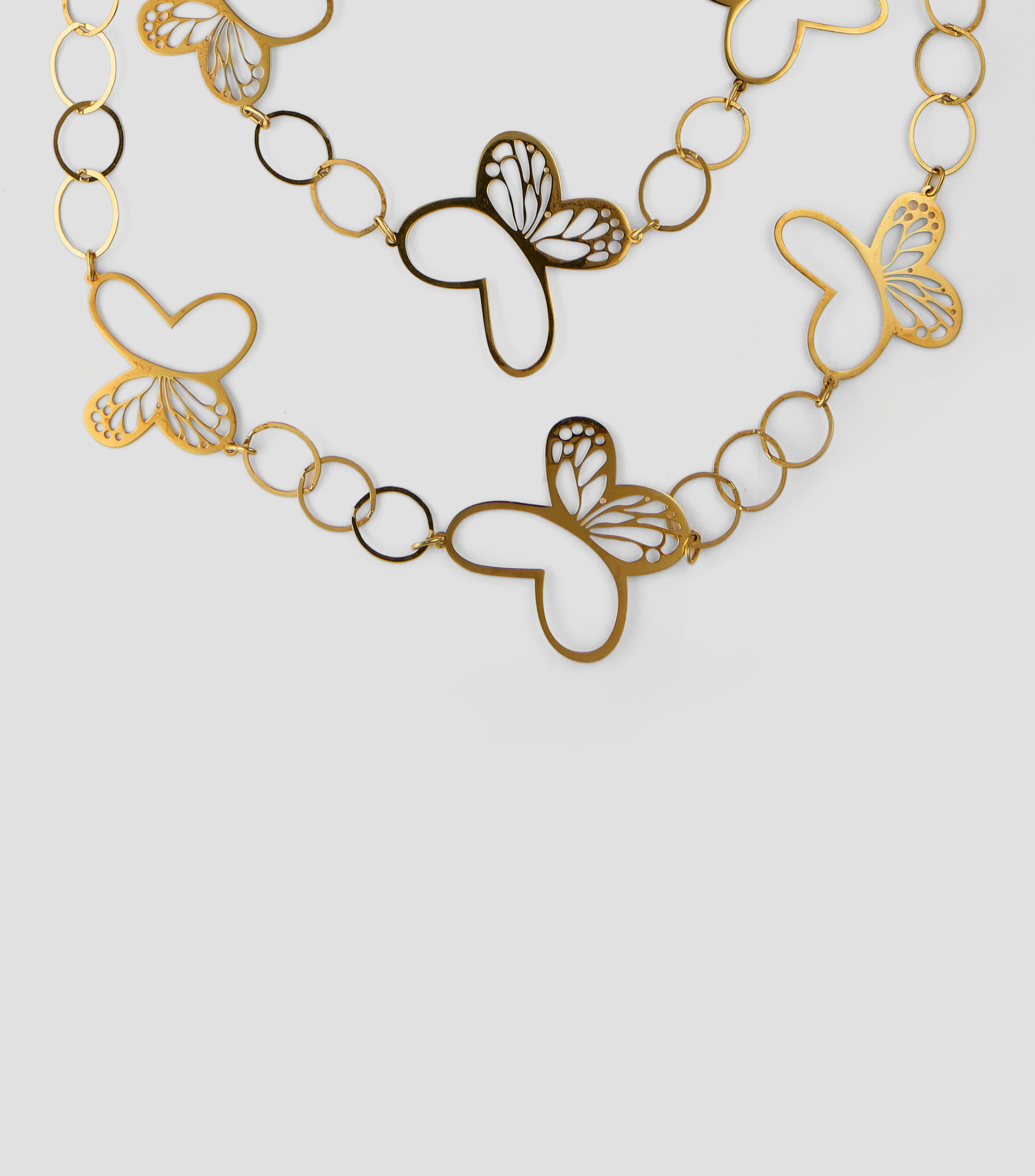 Collar en plata .925 Mariposas Mujer