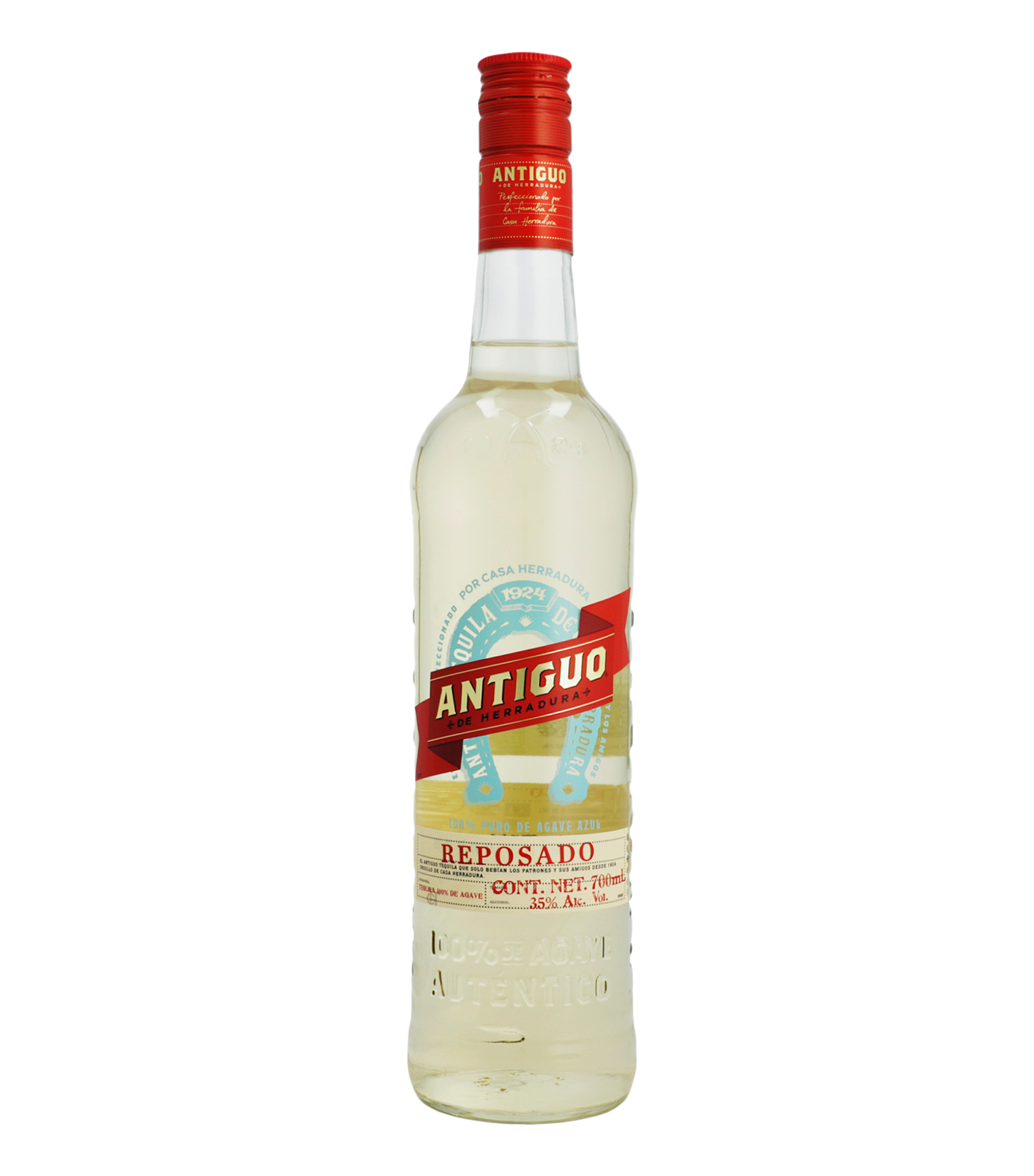 Herradura Tequila Reposado Antiguo, 700 ml El Palacio de Hierro