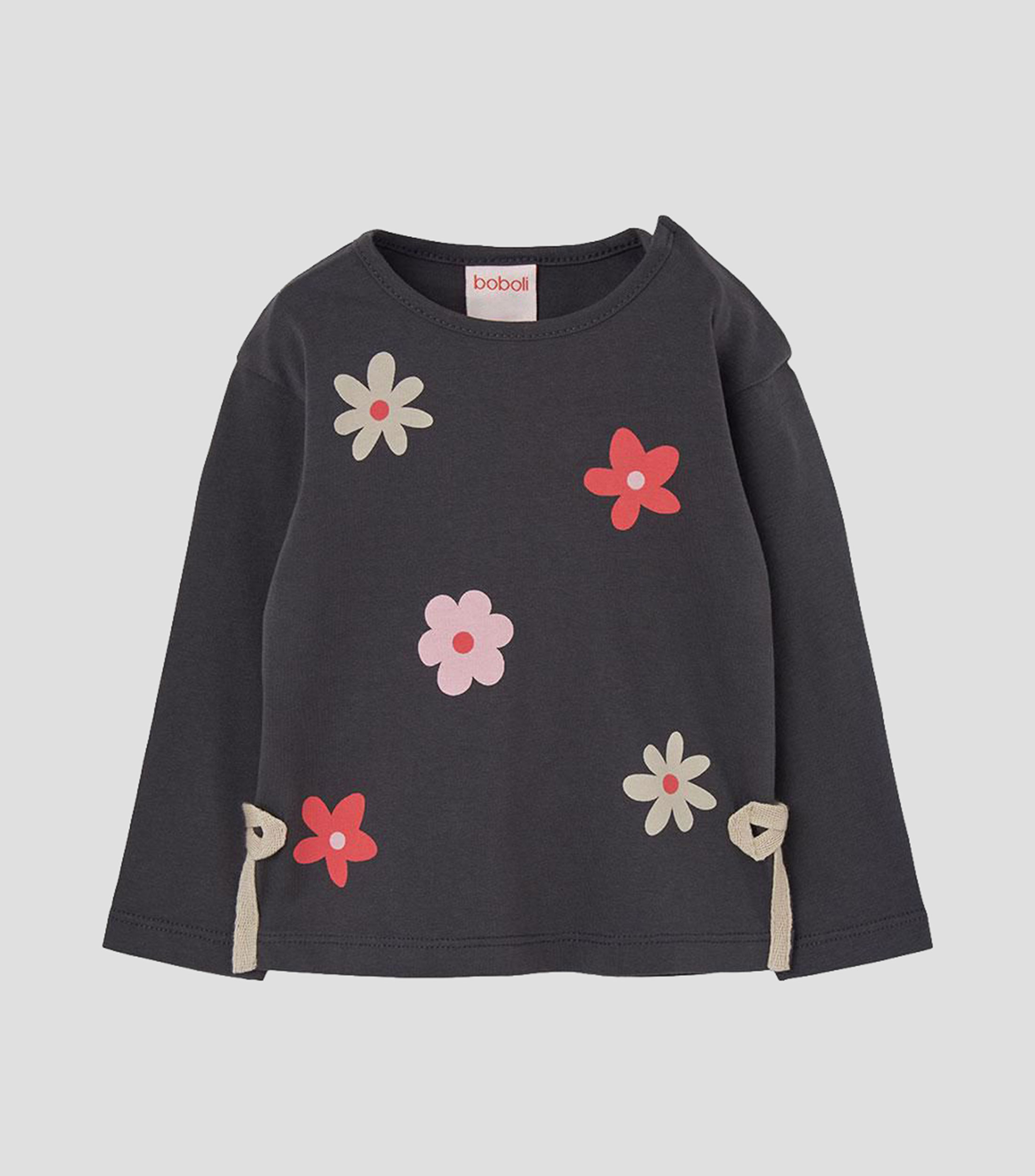 Playera cuello redondo manga larga fantasía Niña