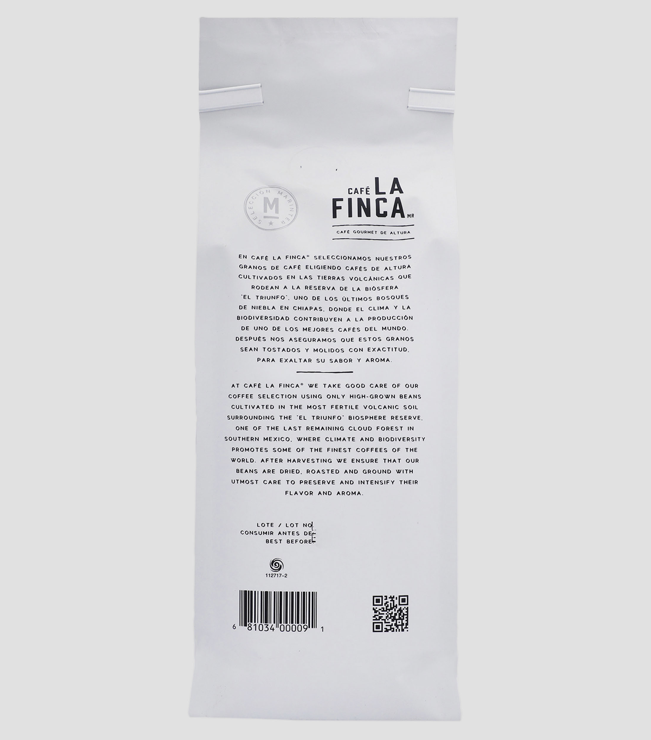 Cafe de Altura La Finca de Molido Espresso, 340 g