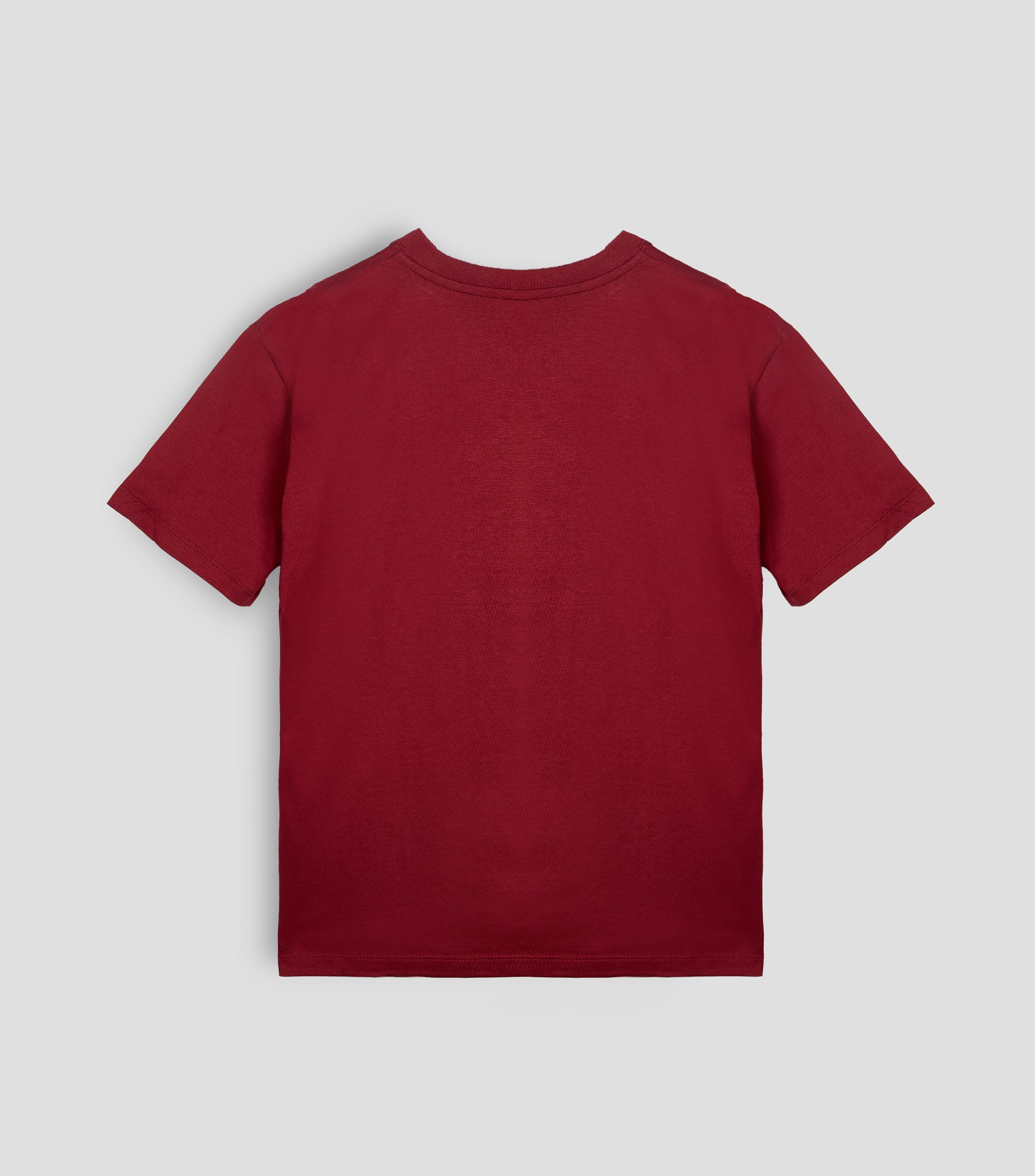 Playera cuello redondo manga corta lisa Niño