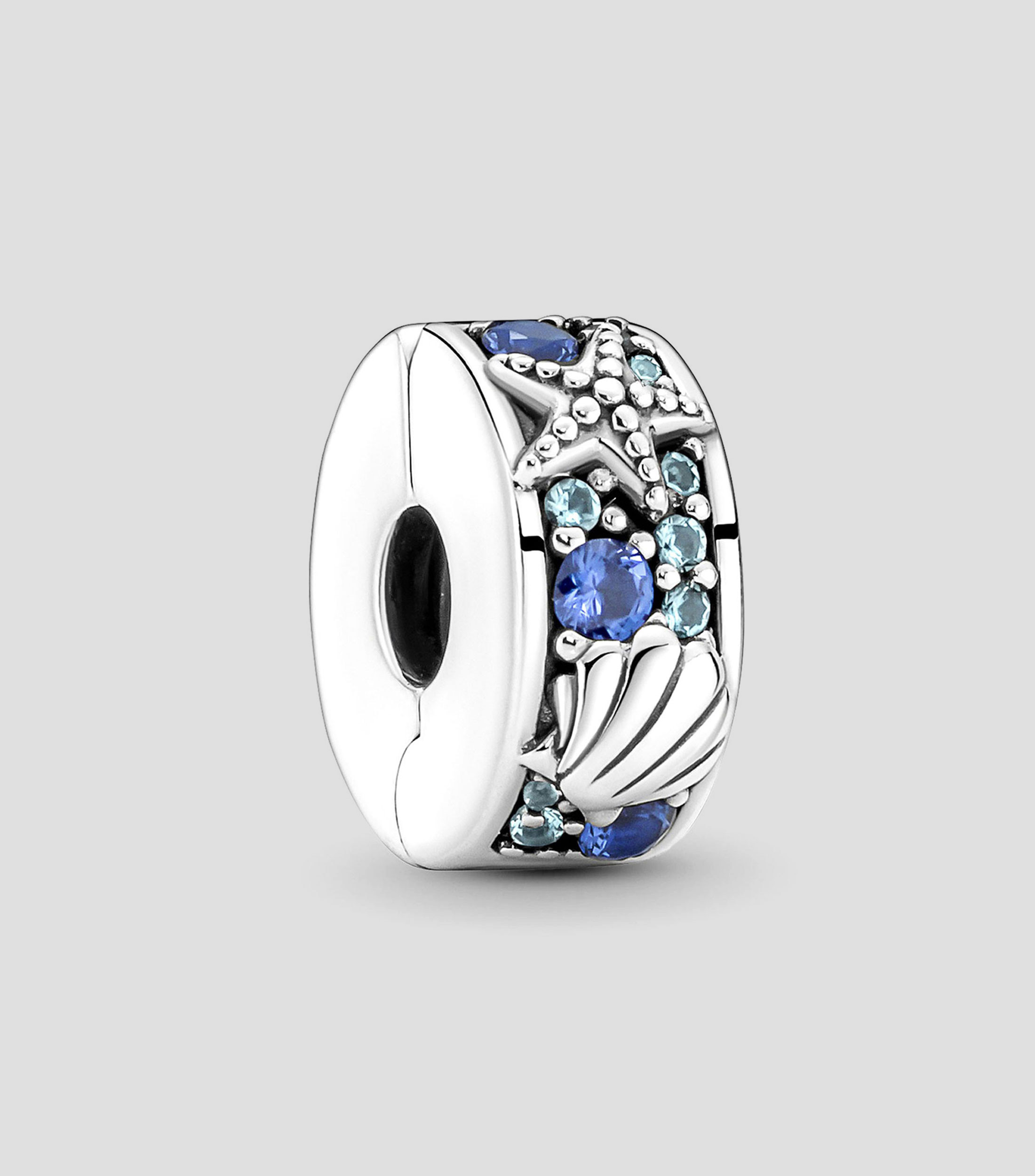 Charm en Plata .925 Estrella y Concha Mujer