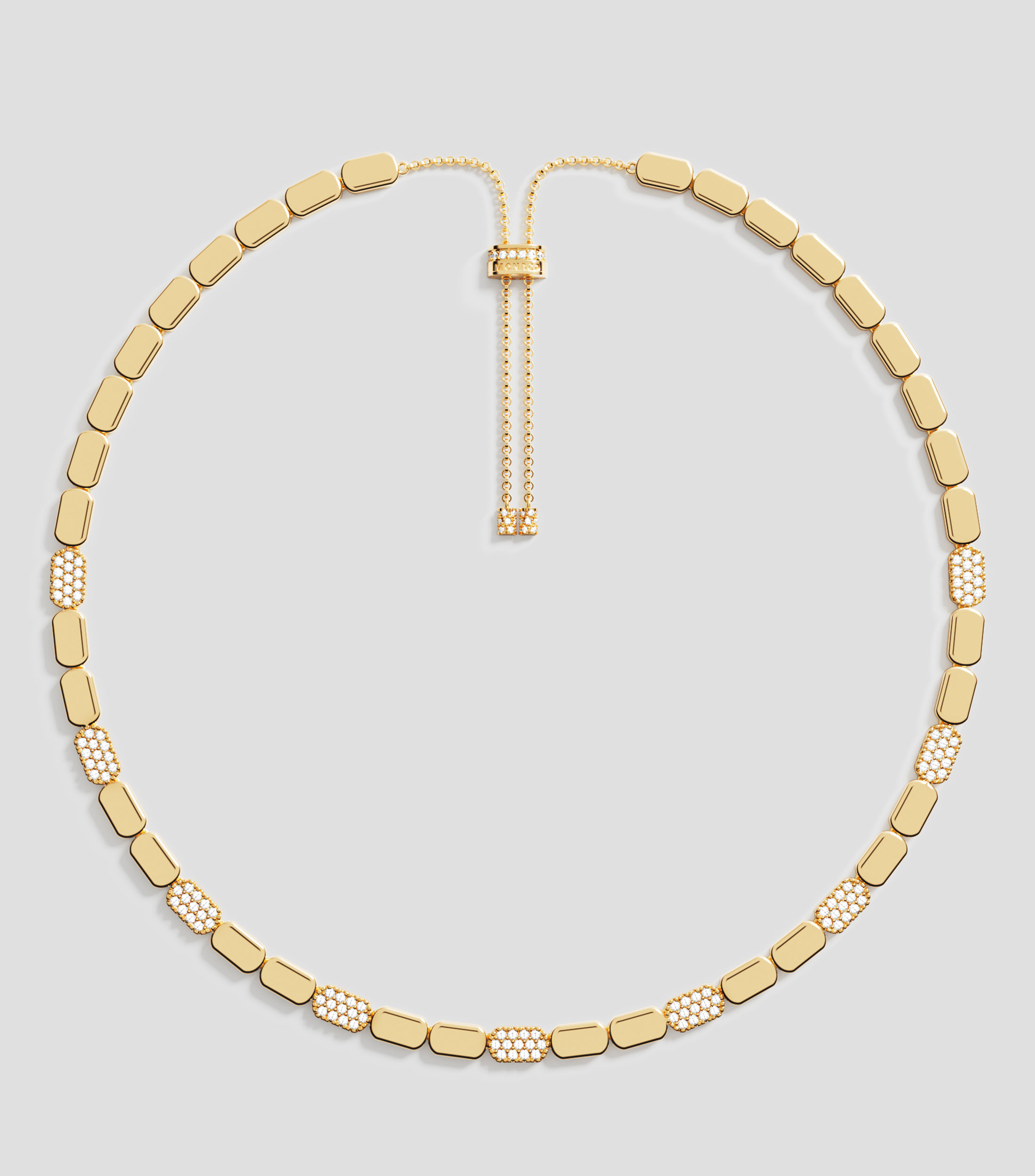 Collar eslabones Mujer